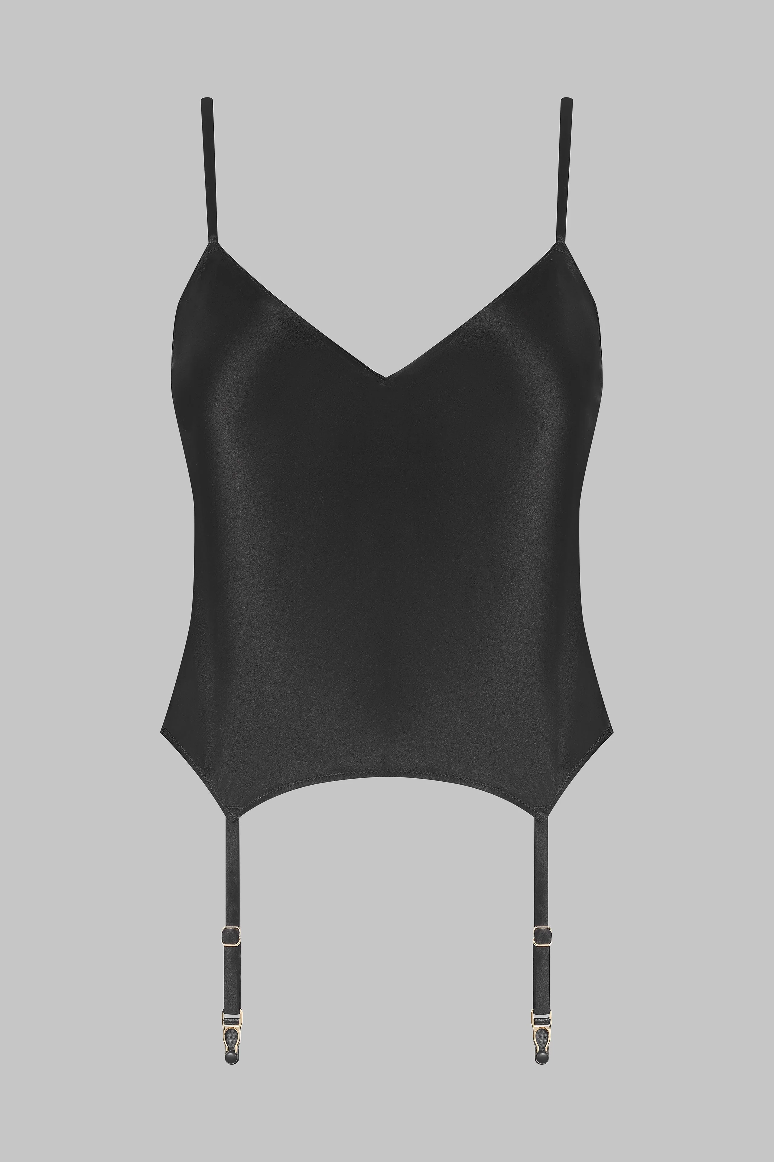 Tank top with suspenders - Rendez-Vous | Black - Image 4