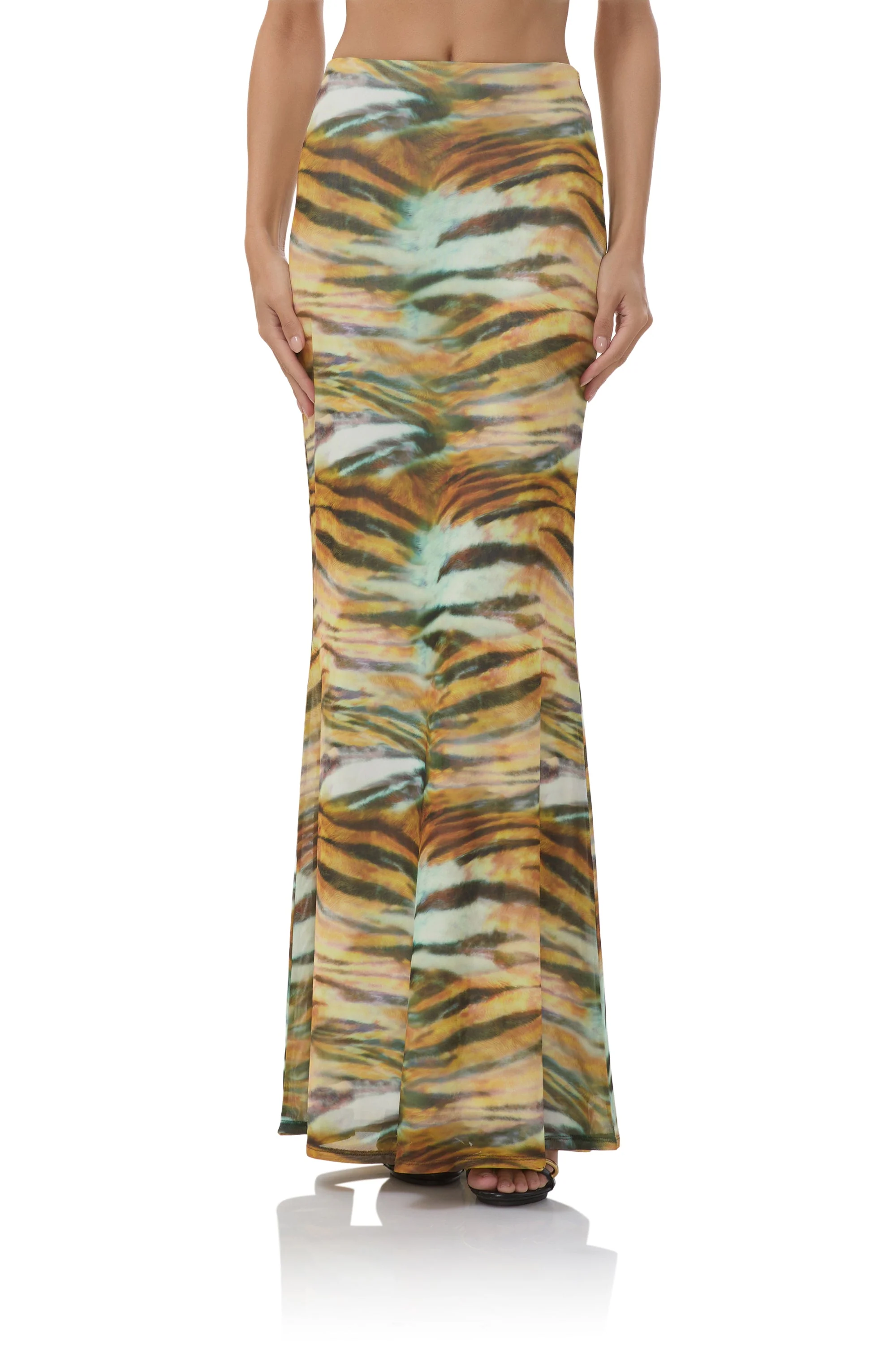 Tegan Skirt | Citron Tiger - Image 2