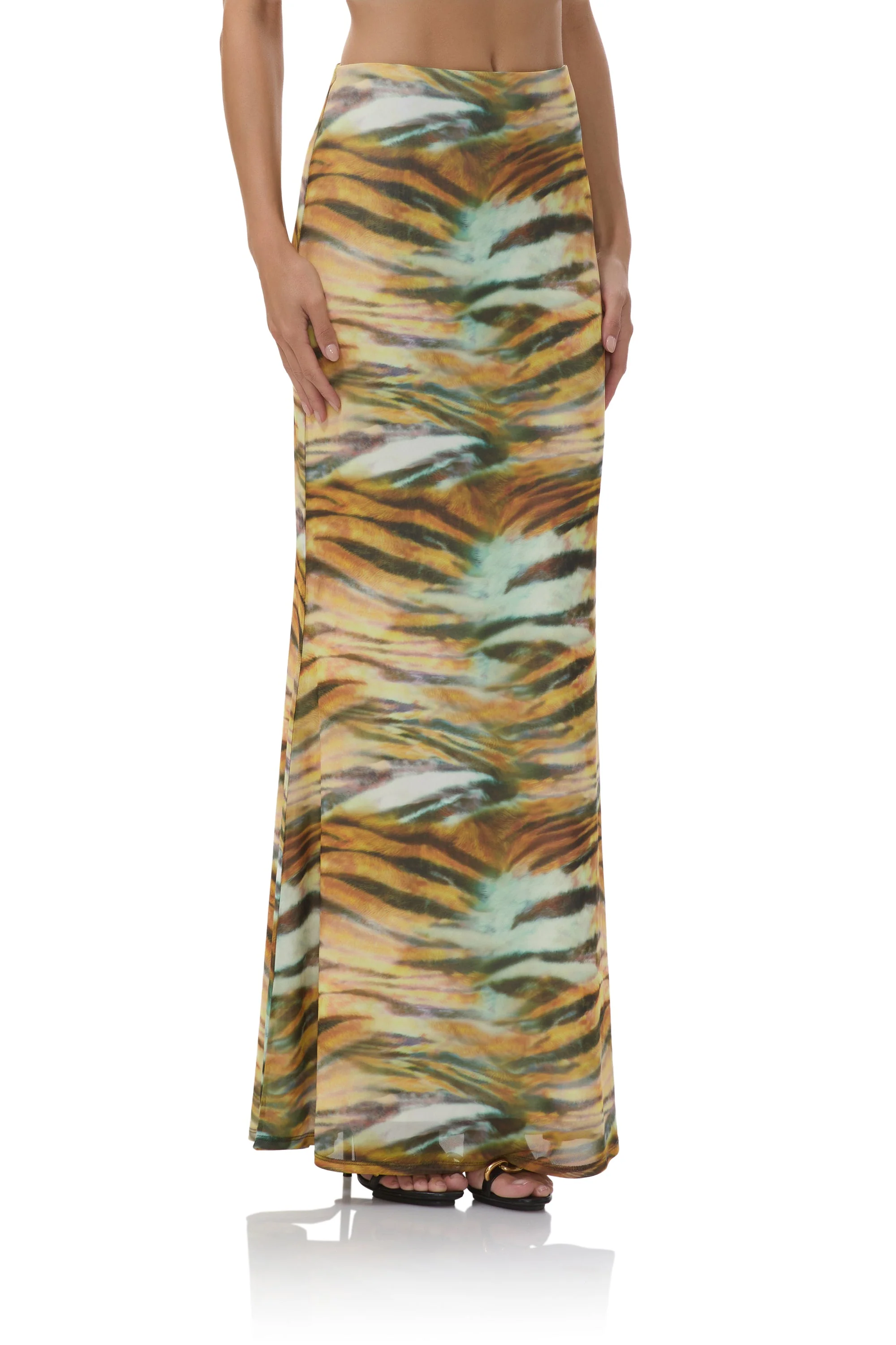 Tegan Skirt | Citron Tiger - Image 3