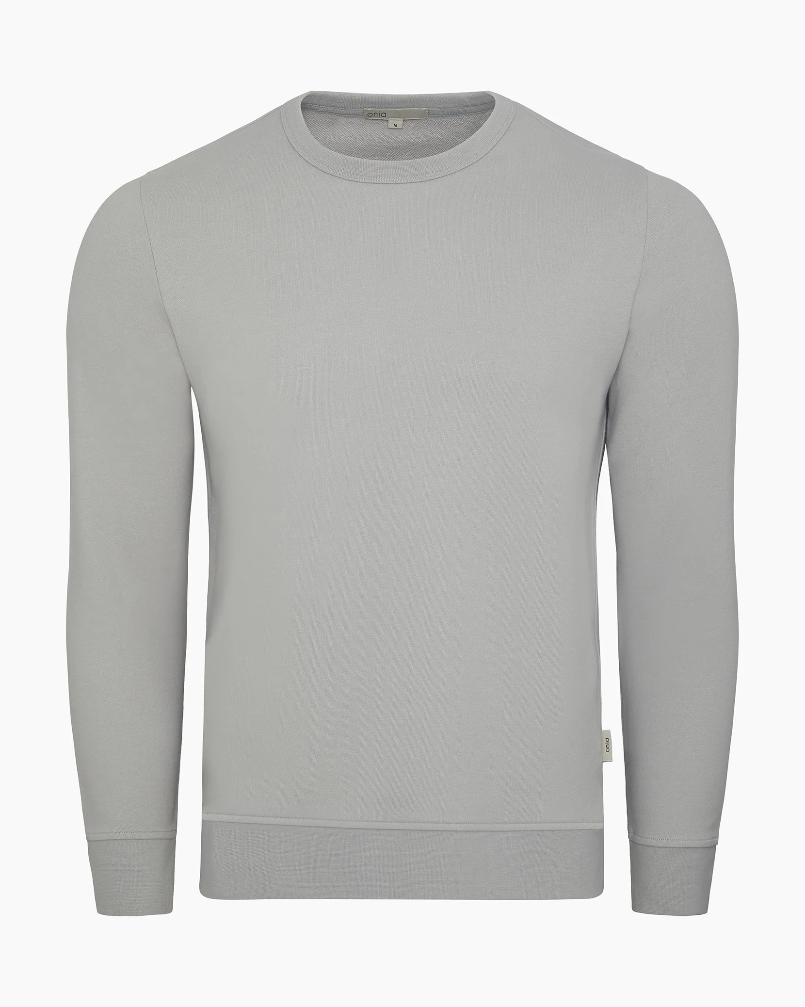 Mens | Terry Crewneck Sweater | Lunar Grey