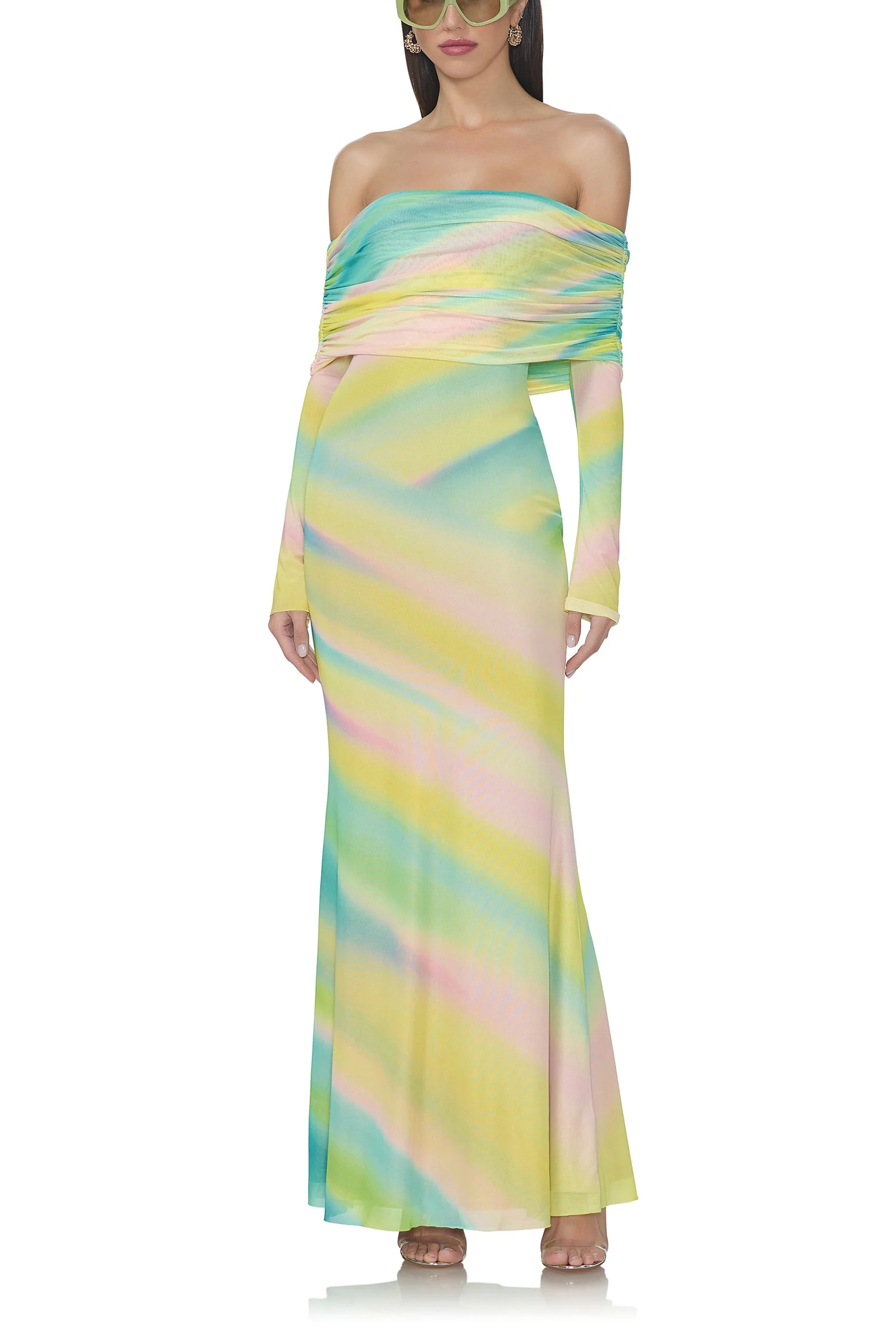 Thelma Dress | Rainbow Stripe