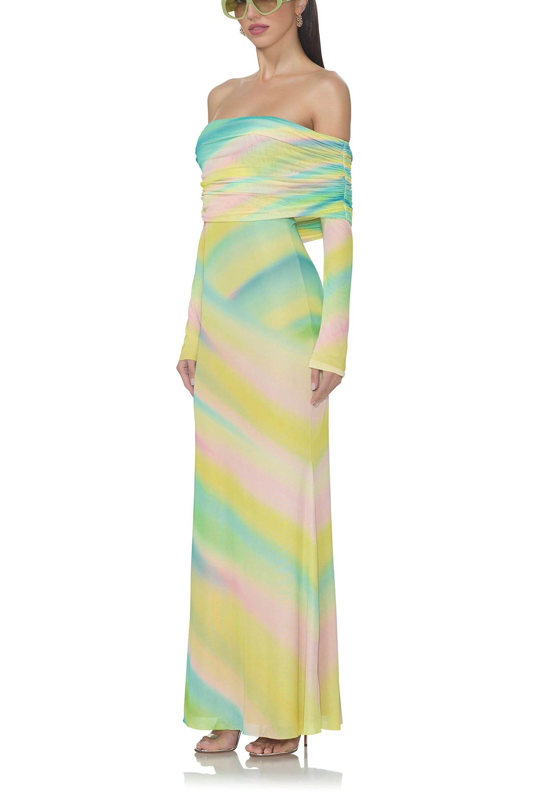 Thelma Dress | Rainbow Stripe - Image 5