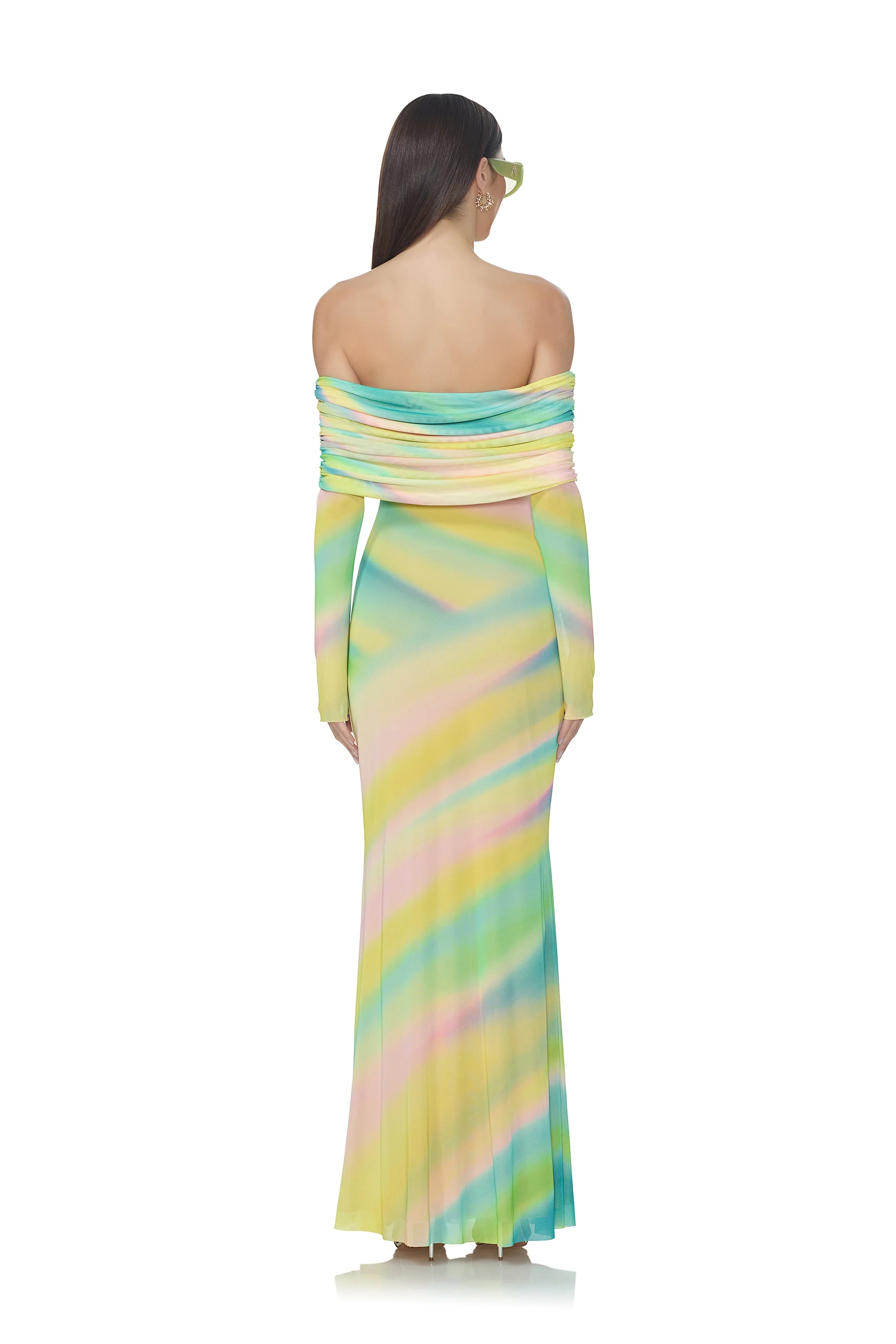Thelma Dress | Rainbow Stripe - Image 7