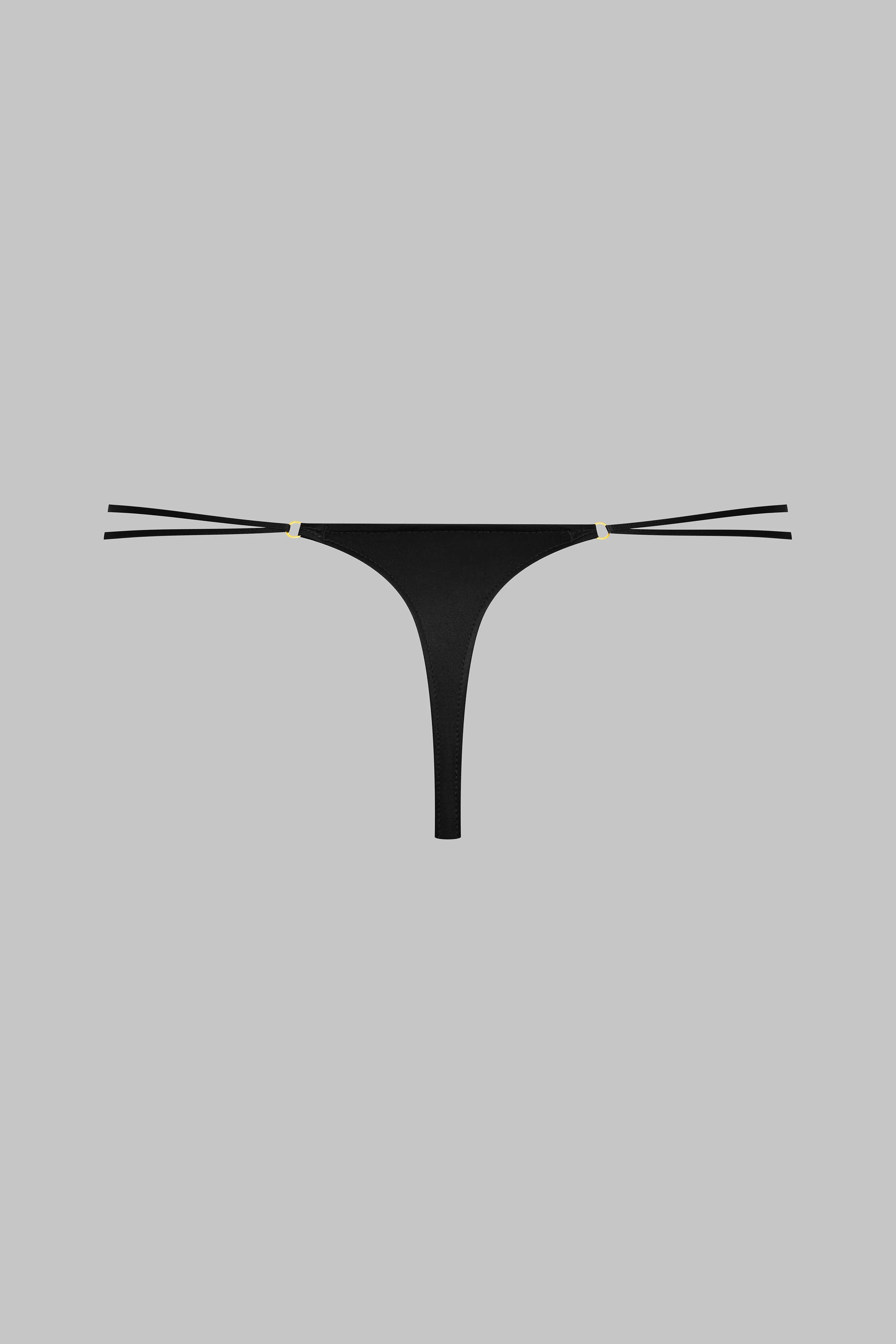 Thong barette - French Kiss | Black - Image 5