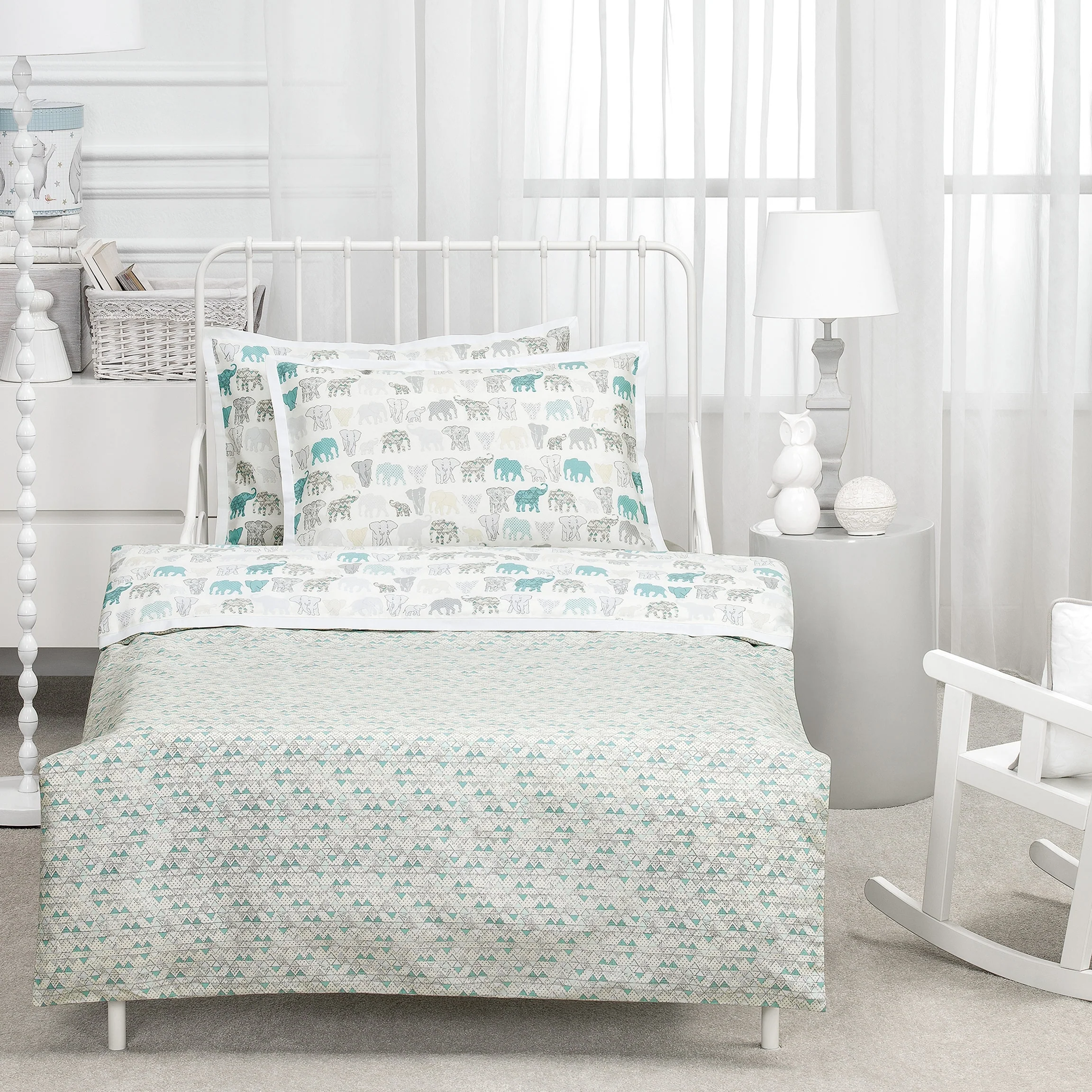 Baby | Duvet Cover - Jumbo | Turquoise