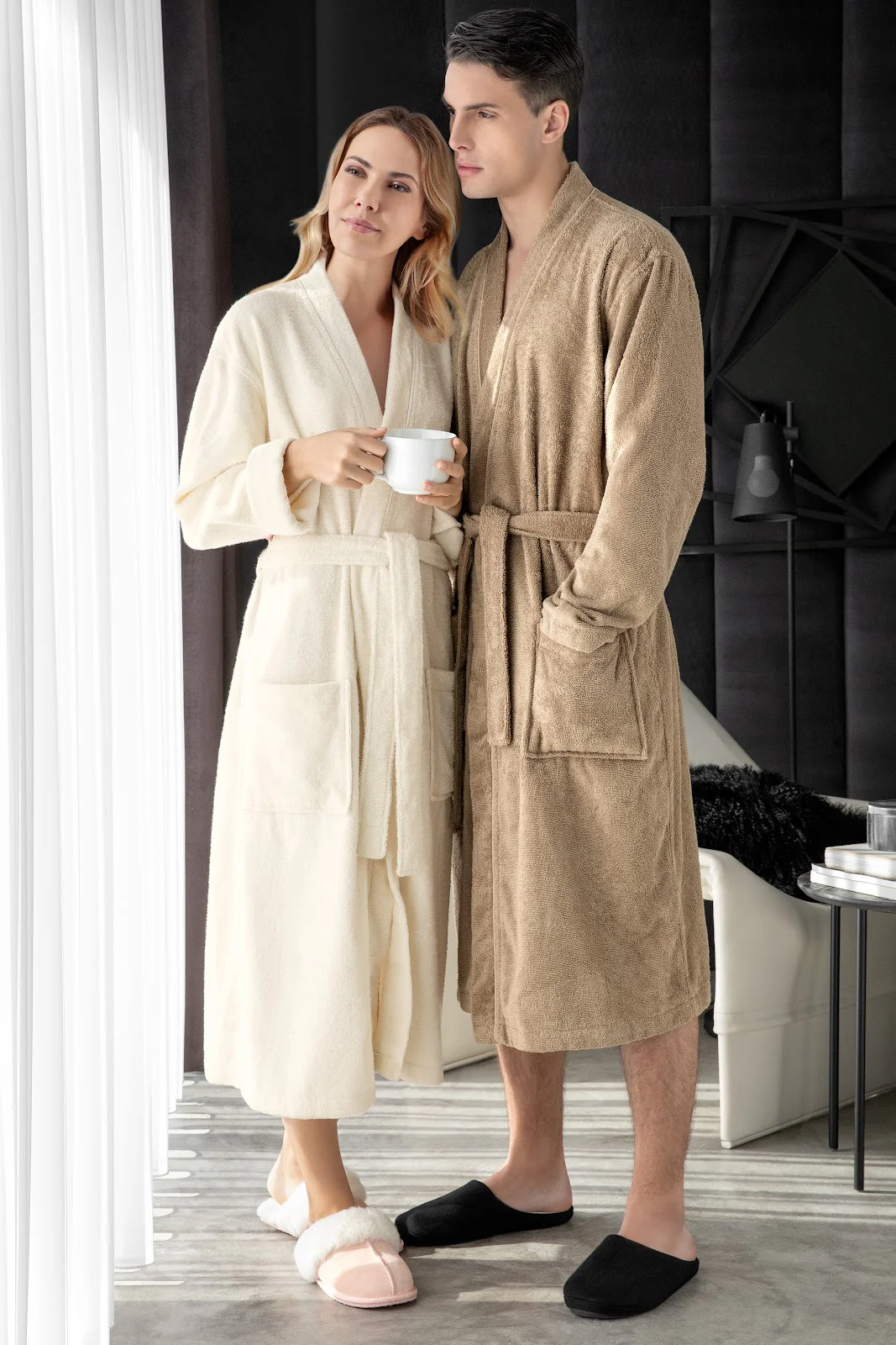 Bathrobe - Liberty | Beige - Image 9