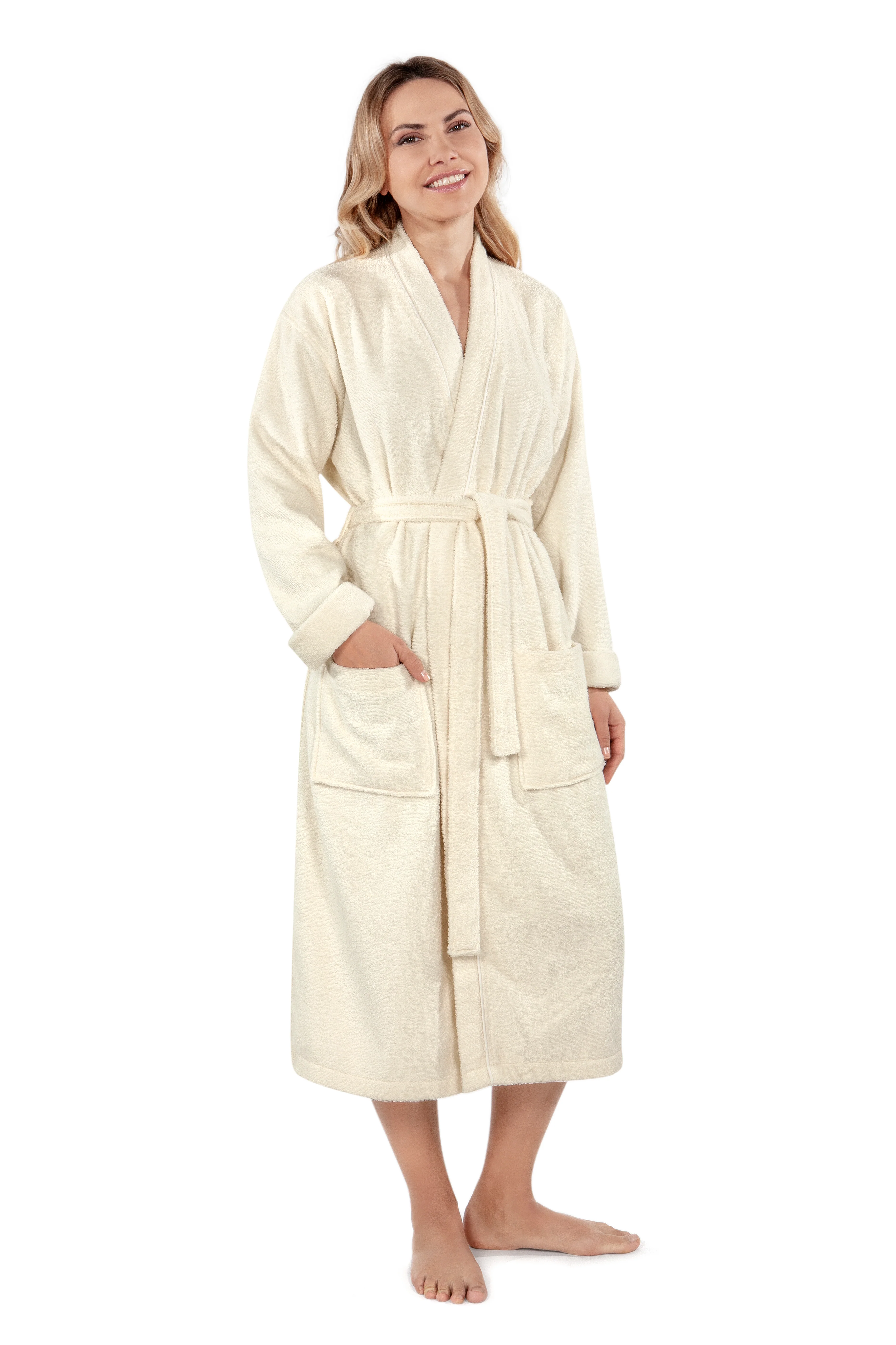 Bathrobe - Liberty | Ecru - Image 10