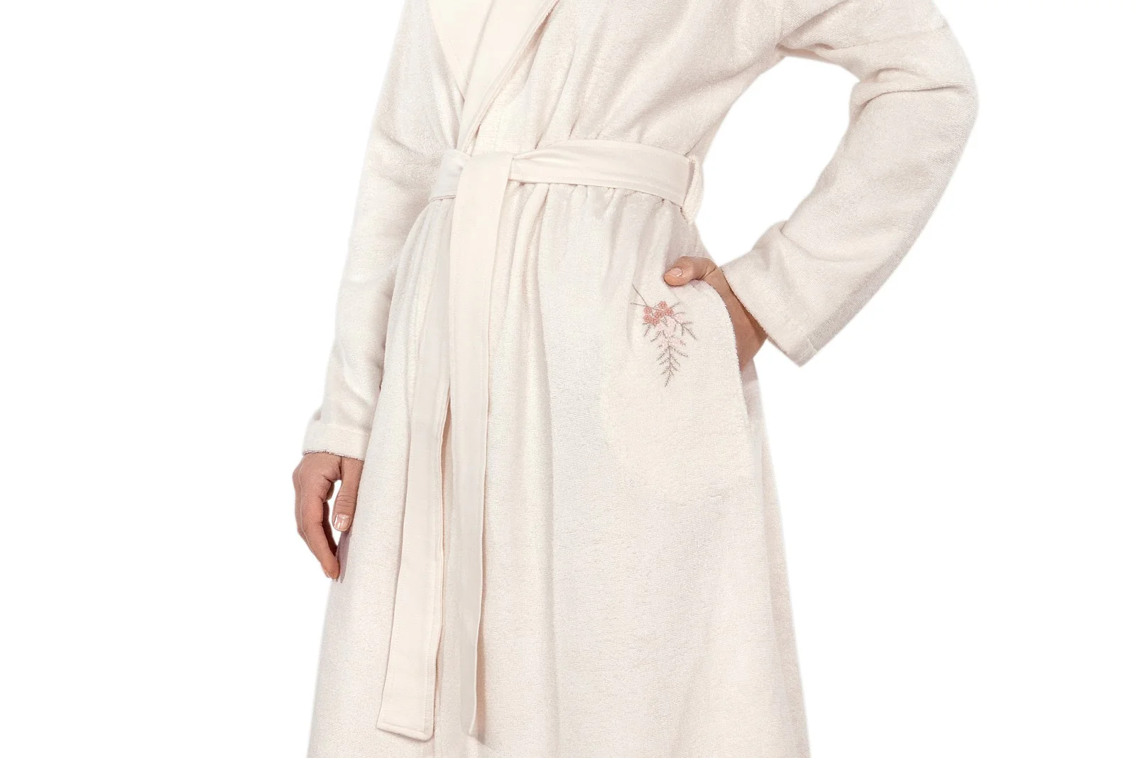 Bathrobe - Mirella | Ecru - Image 4