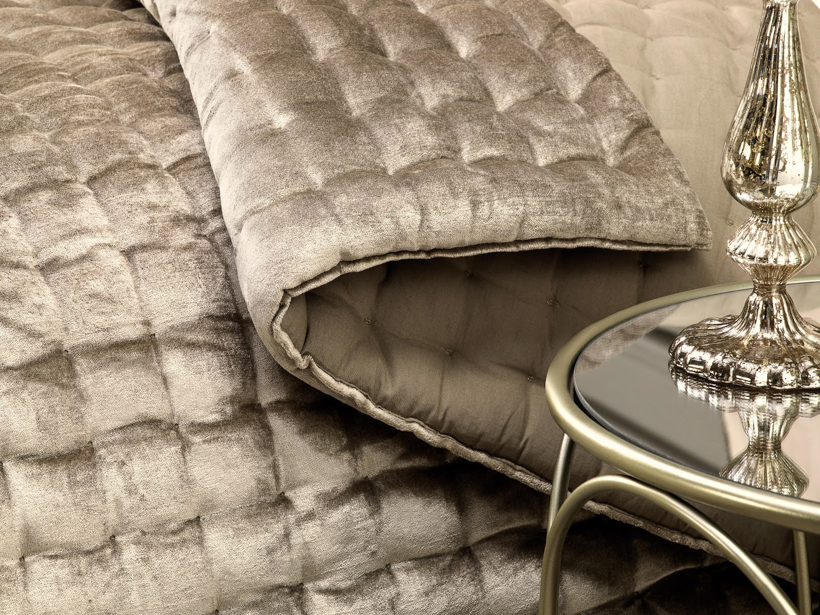 Bedspread - Henry | Grey | 95" x 102" - Image 2