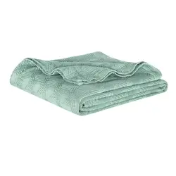 Bedspread - Maisie | Green | 95" x 102" - Image 3