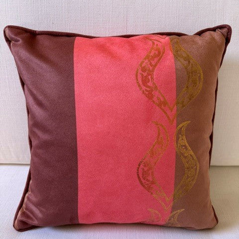 Bingo Decorative Pillow | Red | 16" x 16"