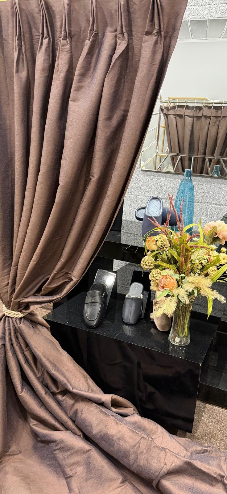 Curtain - Bliss Brown | Brown | 45" x 108"