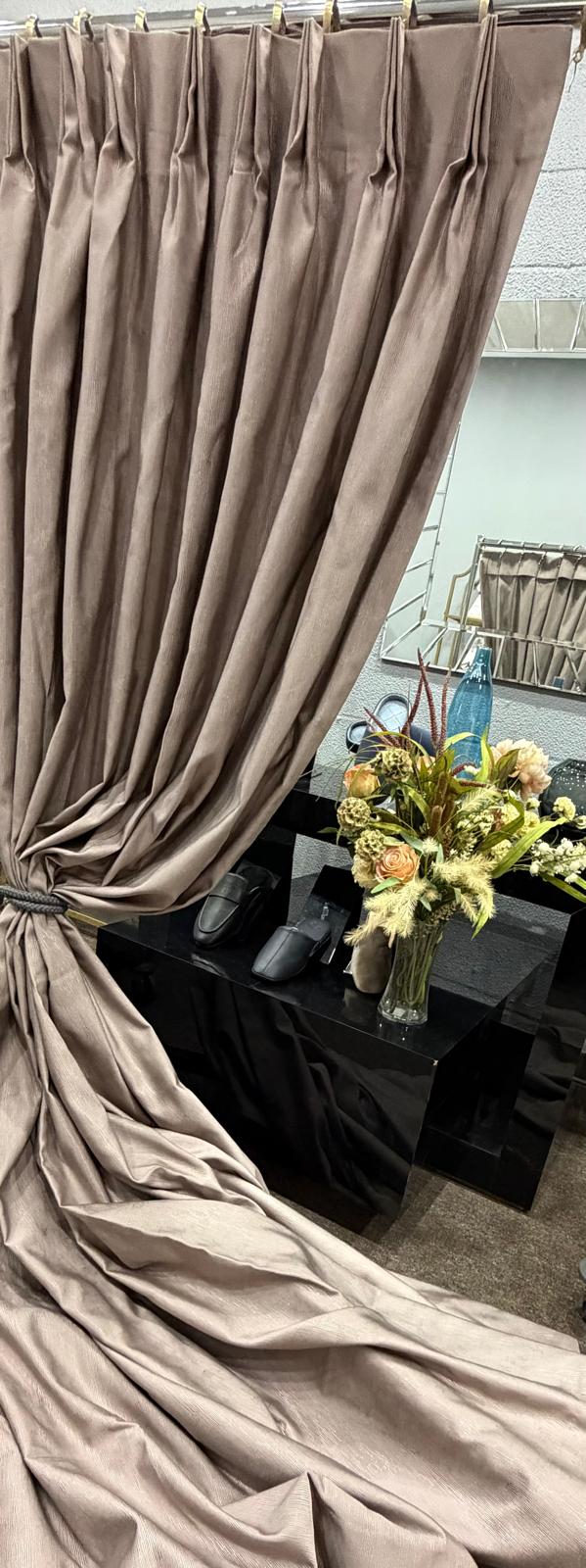 Curtain - Opal Dusty Rose | Pink | 45" x 108"