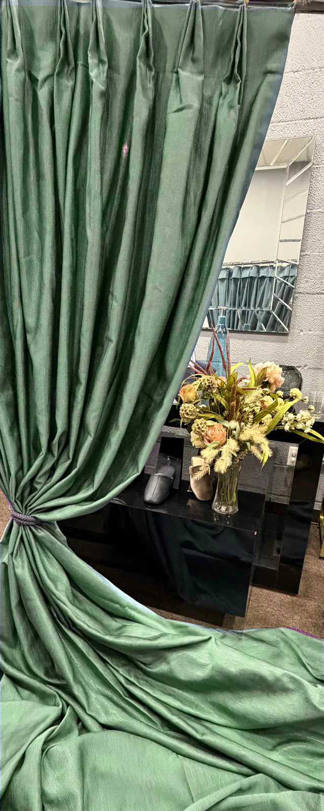 Curtain - Opal Green | Green | 45" x 108"