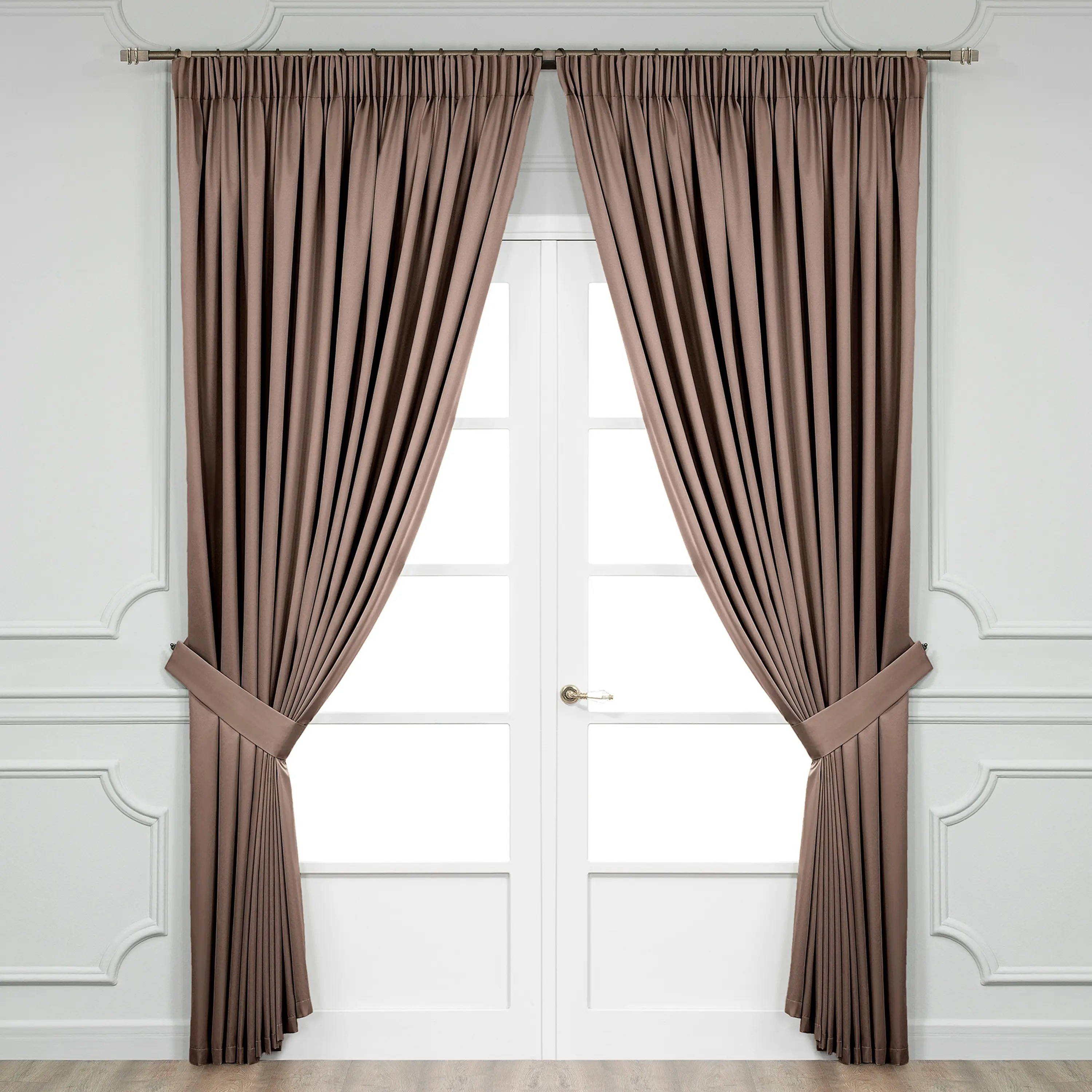 Curtains - Patrick | Brown | 102" x 188"
