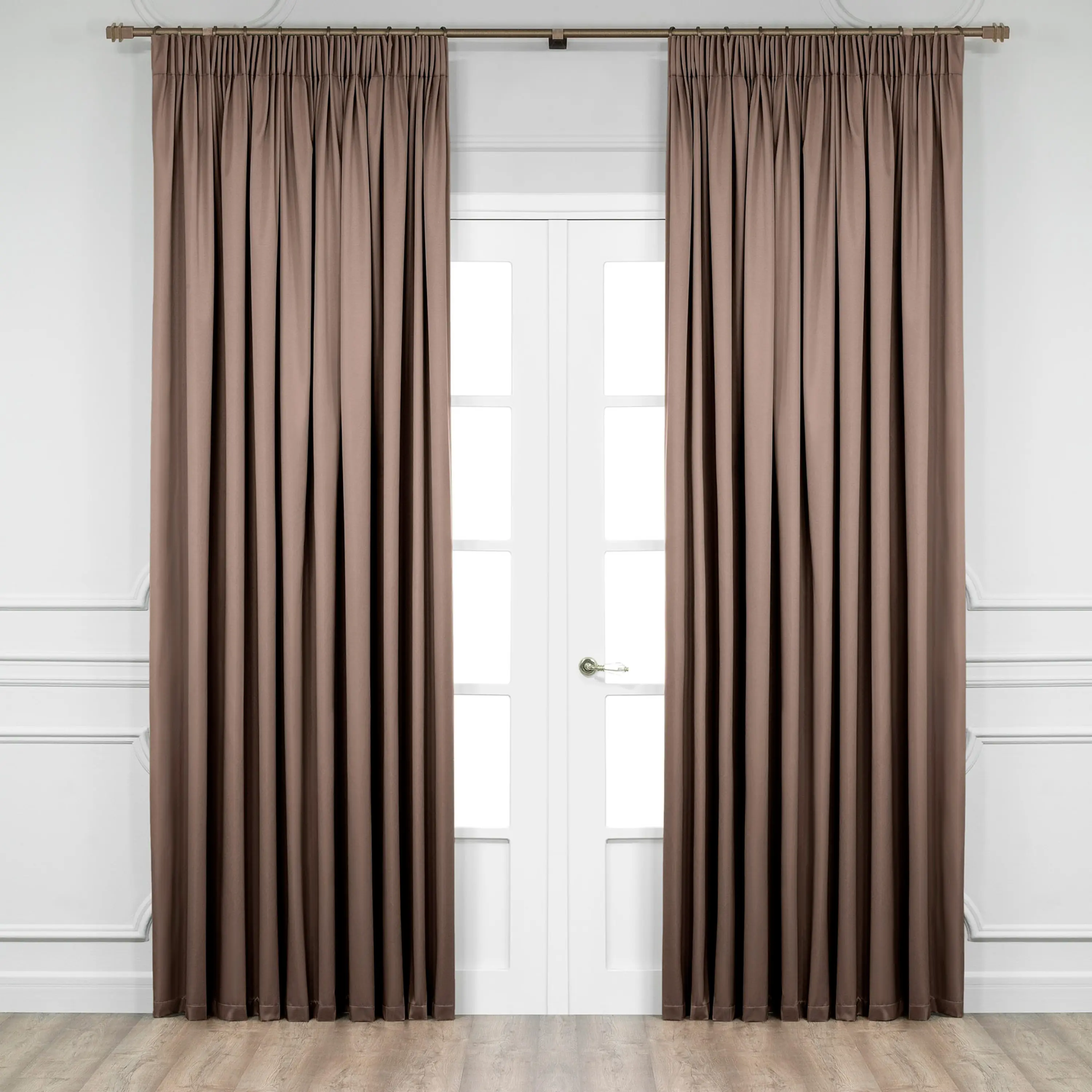 Curtains - Patrick | Brown | 102" x 188" - Image 2