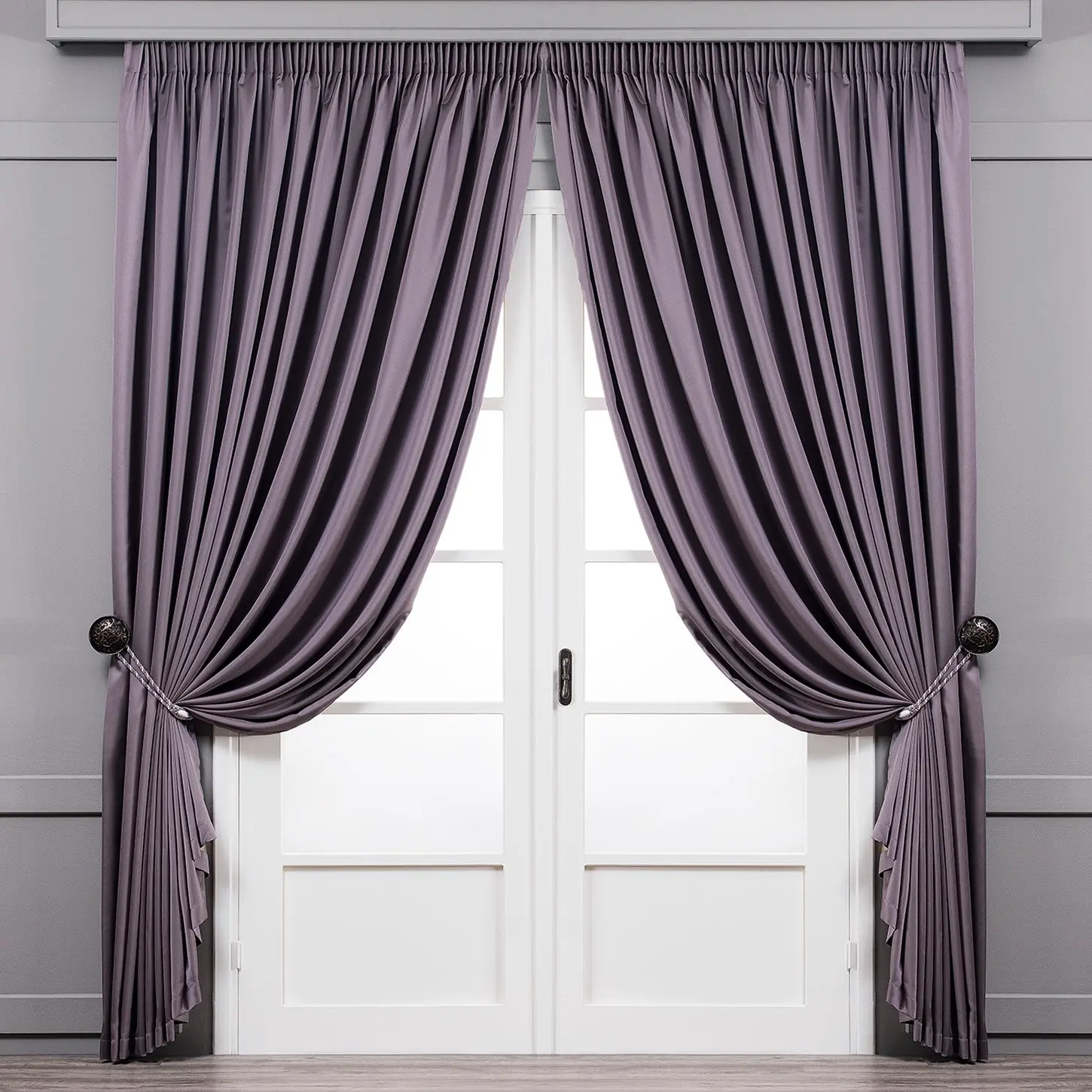 Curtains - Rhapsody | Violet | 94" x 118"