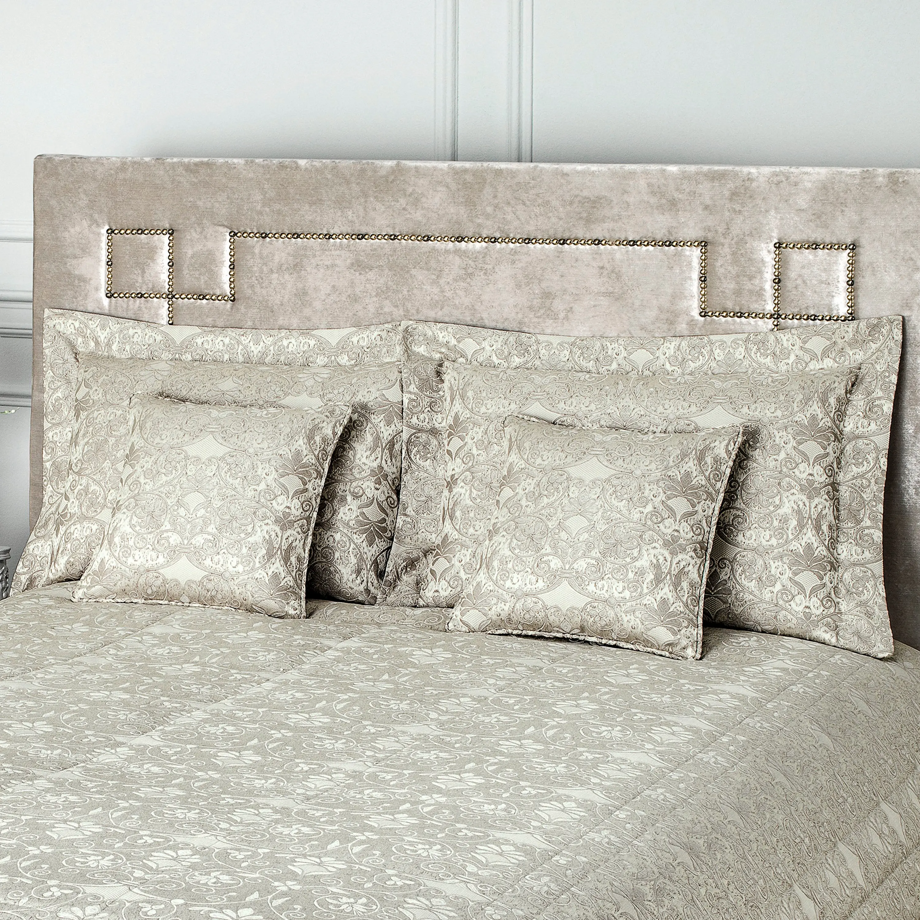 Decorative Pillow - Viardo | Silver/Light Grey | 16" x 16" - Image 3