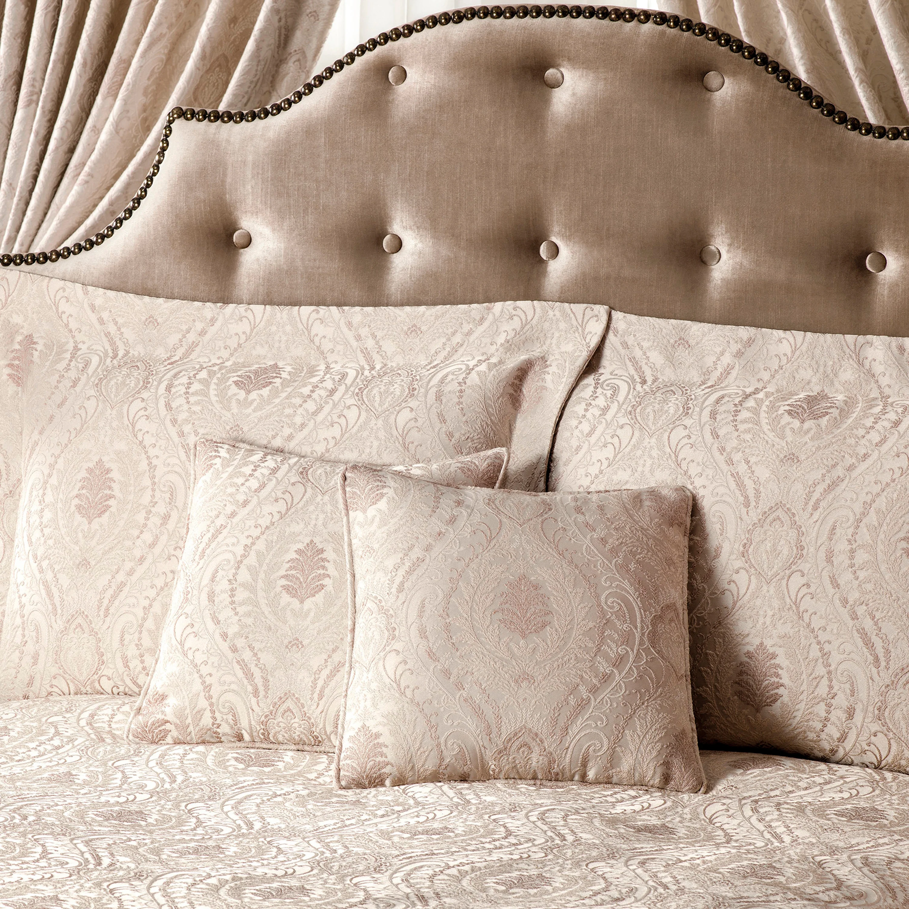 Decorative Pillowcase - Bellagio | Ivory/Beige | 16" x 16"