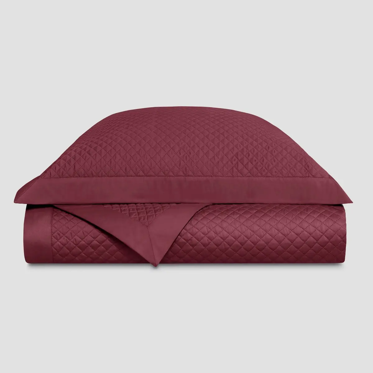 Decorative Pillowcase - Dorian | Bordeaux | 20" x 28" - Image 4