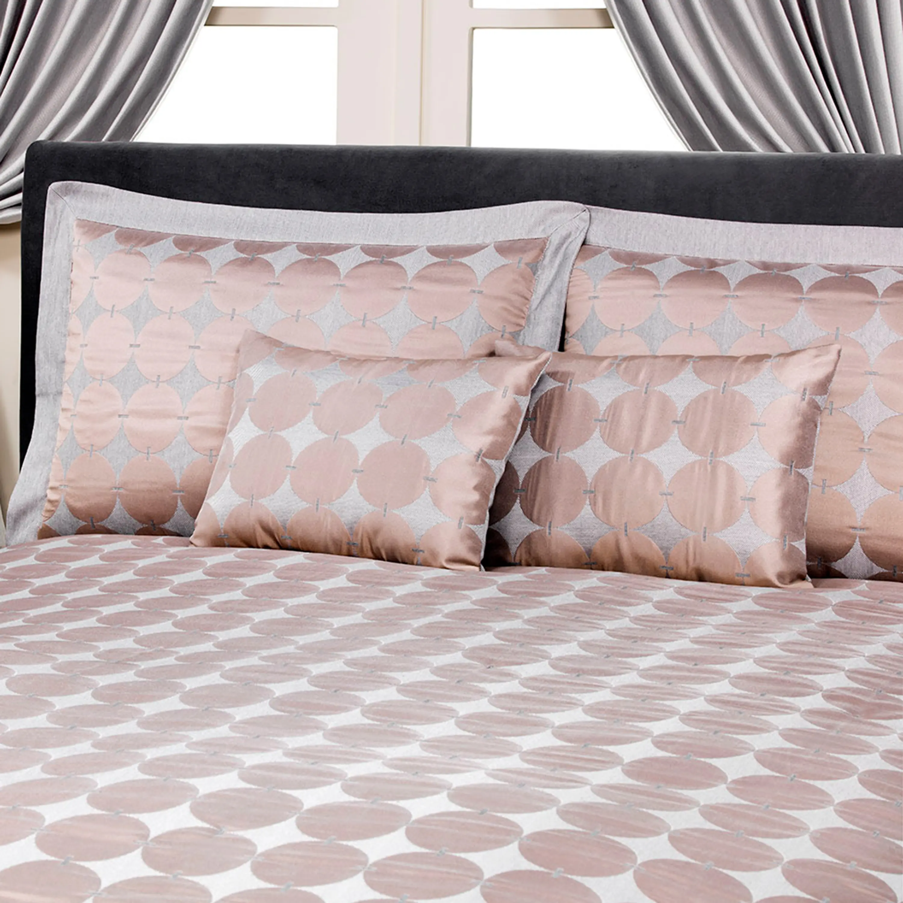 Decorative Pillowcase - Orlando | Dark Gray/Brown | 12" x 18" - Image 4