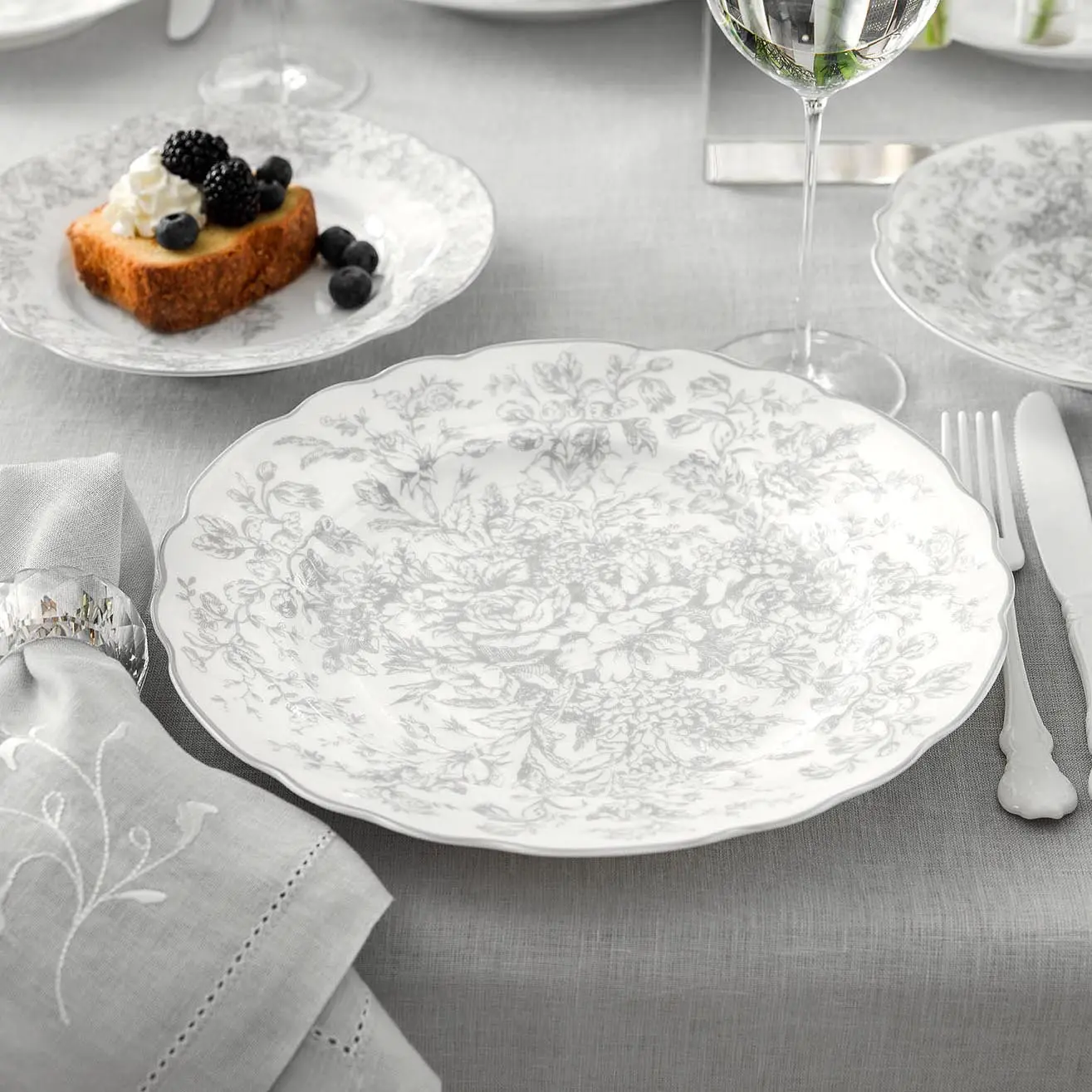 Dessert Plate - Martinelli Natur | White | D - 8"