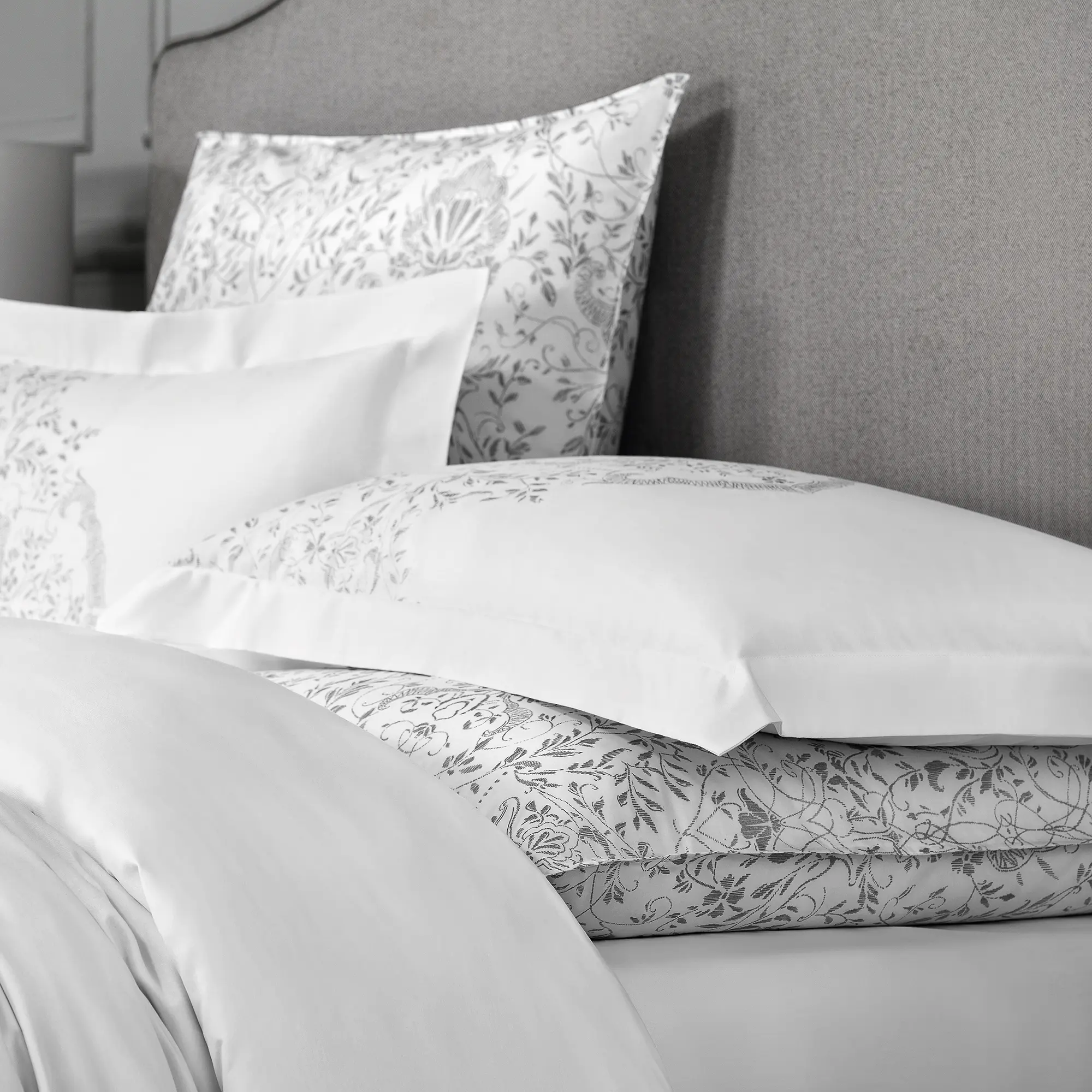 Duvet Cover - Amaris | Grey | King - Image 4