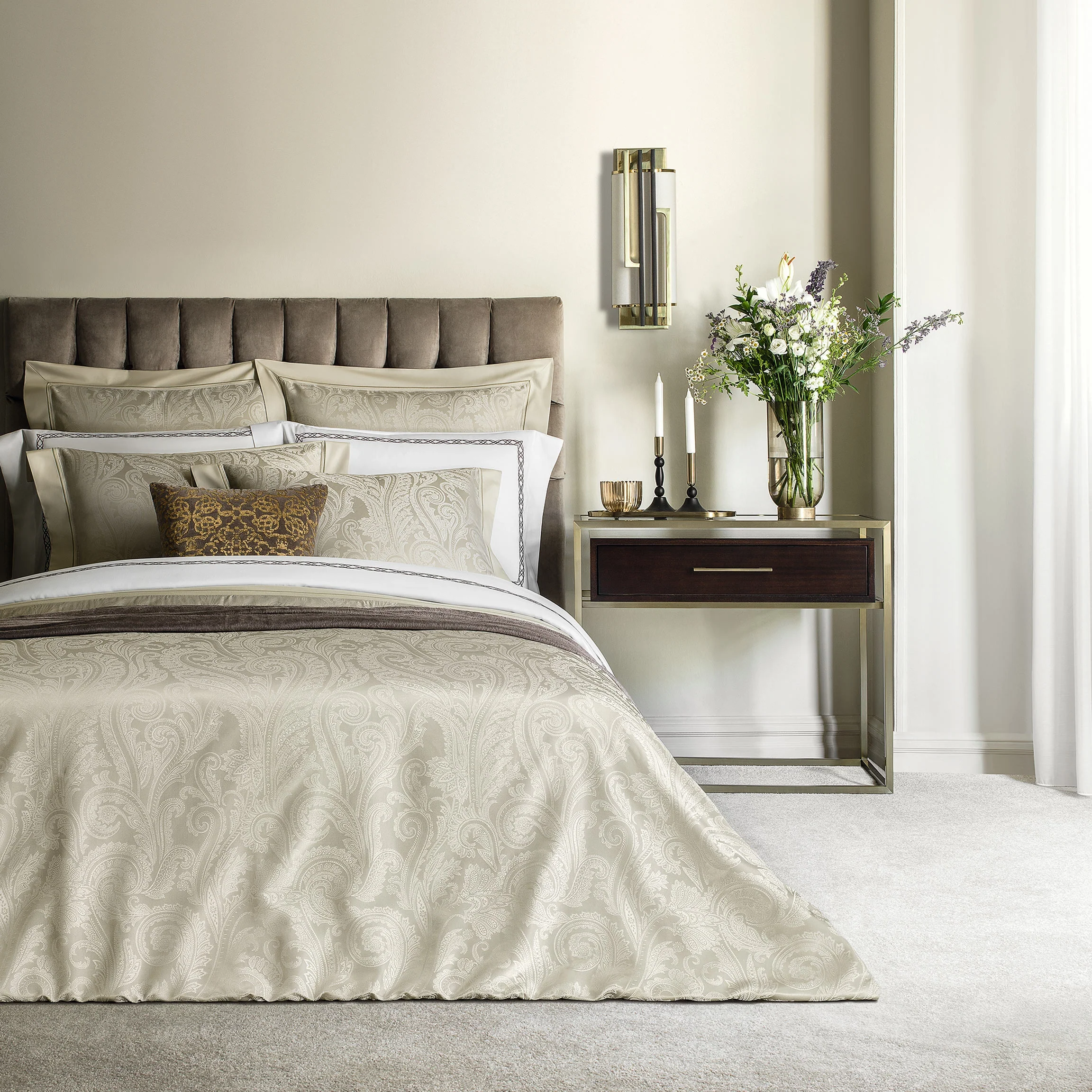Duvet Cover - Fidelio | Grey | Super King