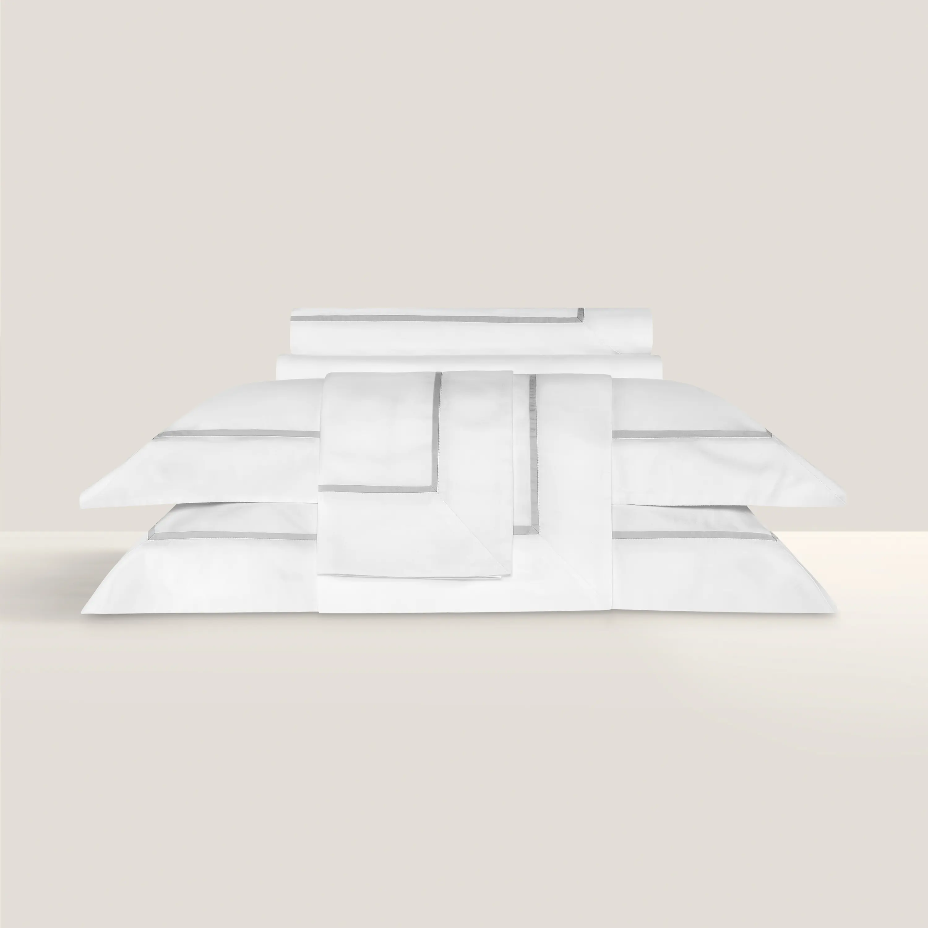 Duvet Cover - Plaza | Grey/White | Queen - Image 3