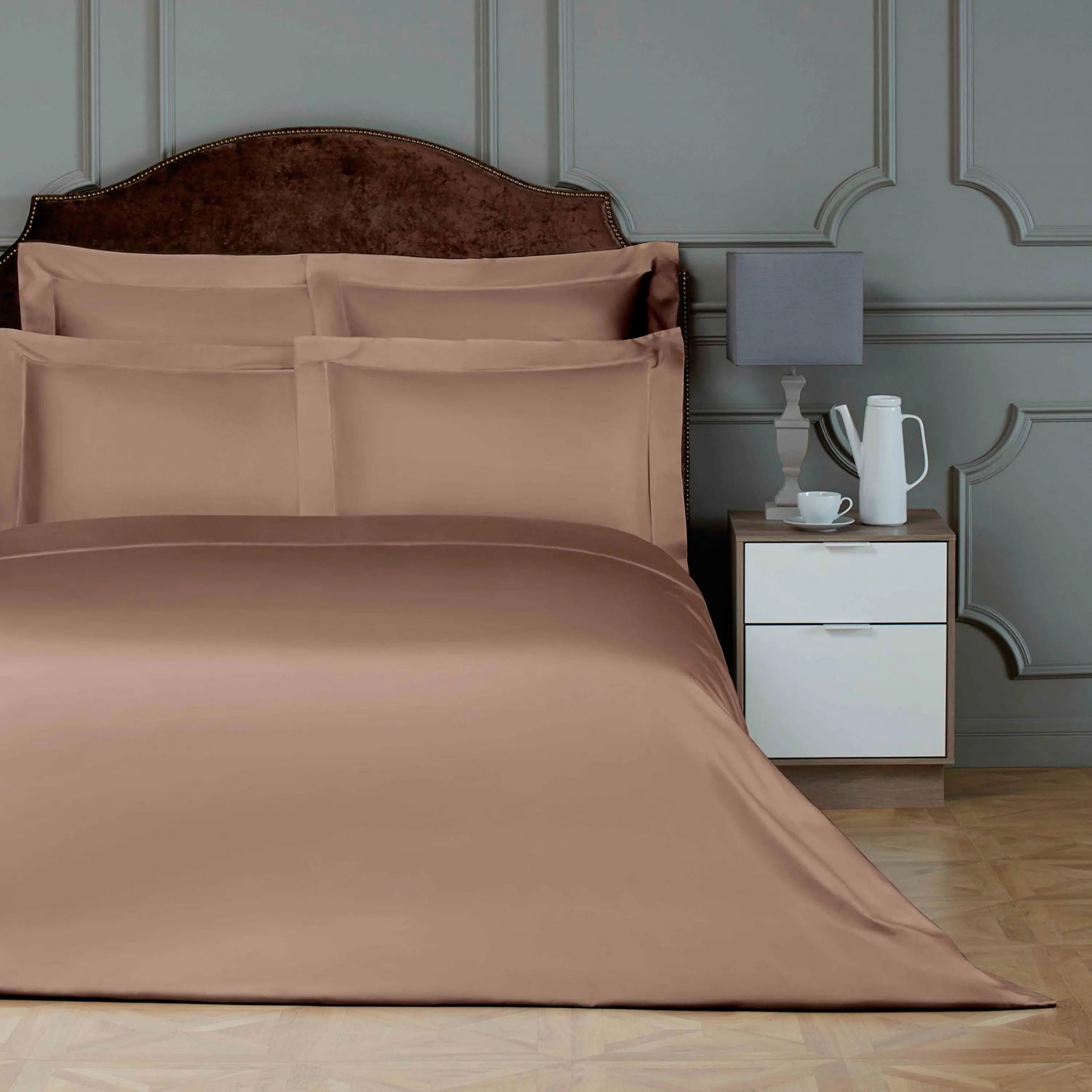 Duvet Cover - Rhapsody | Taupe | Super King