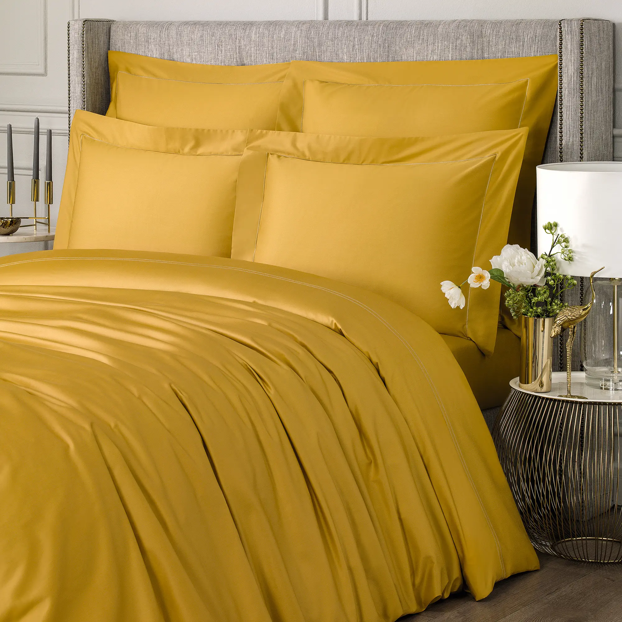Duvet Cover - Rhapsody | Yellow | King