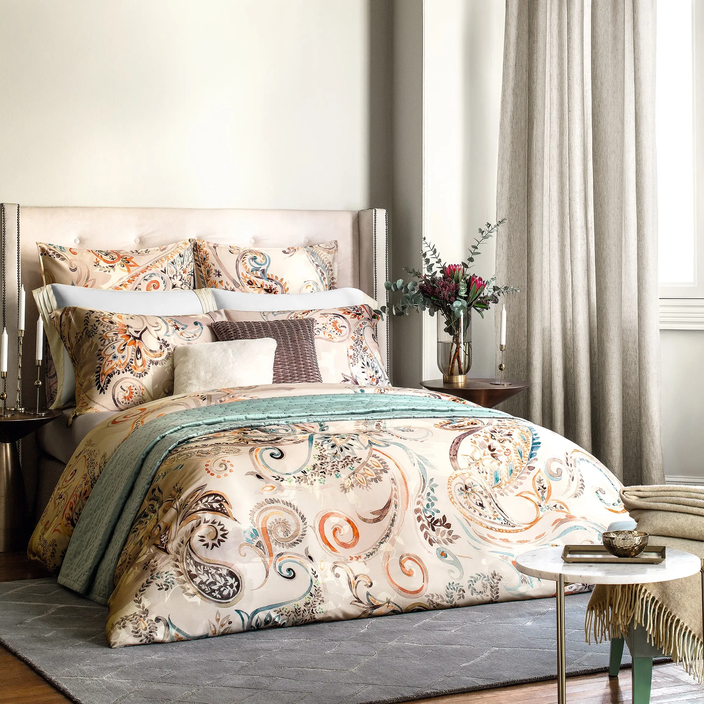 Flat Sheet - Adagio | Beige | Queen - Image 3