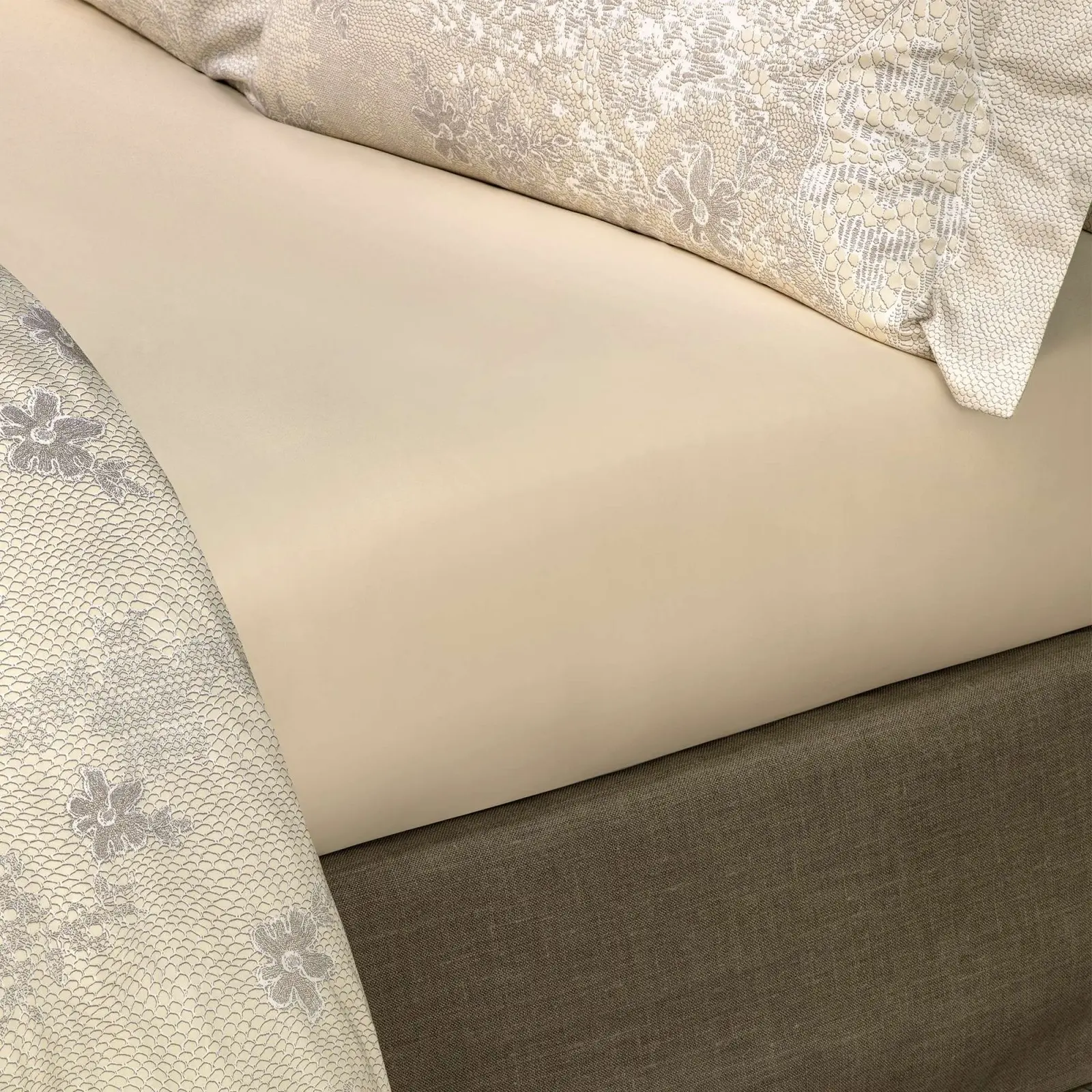 Flat Sheet - Amelie | Ecru | Twin