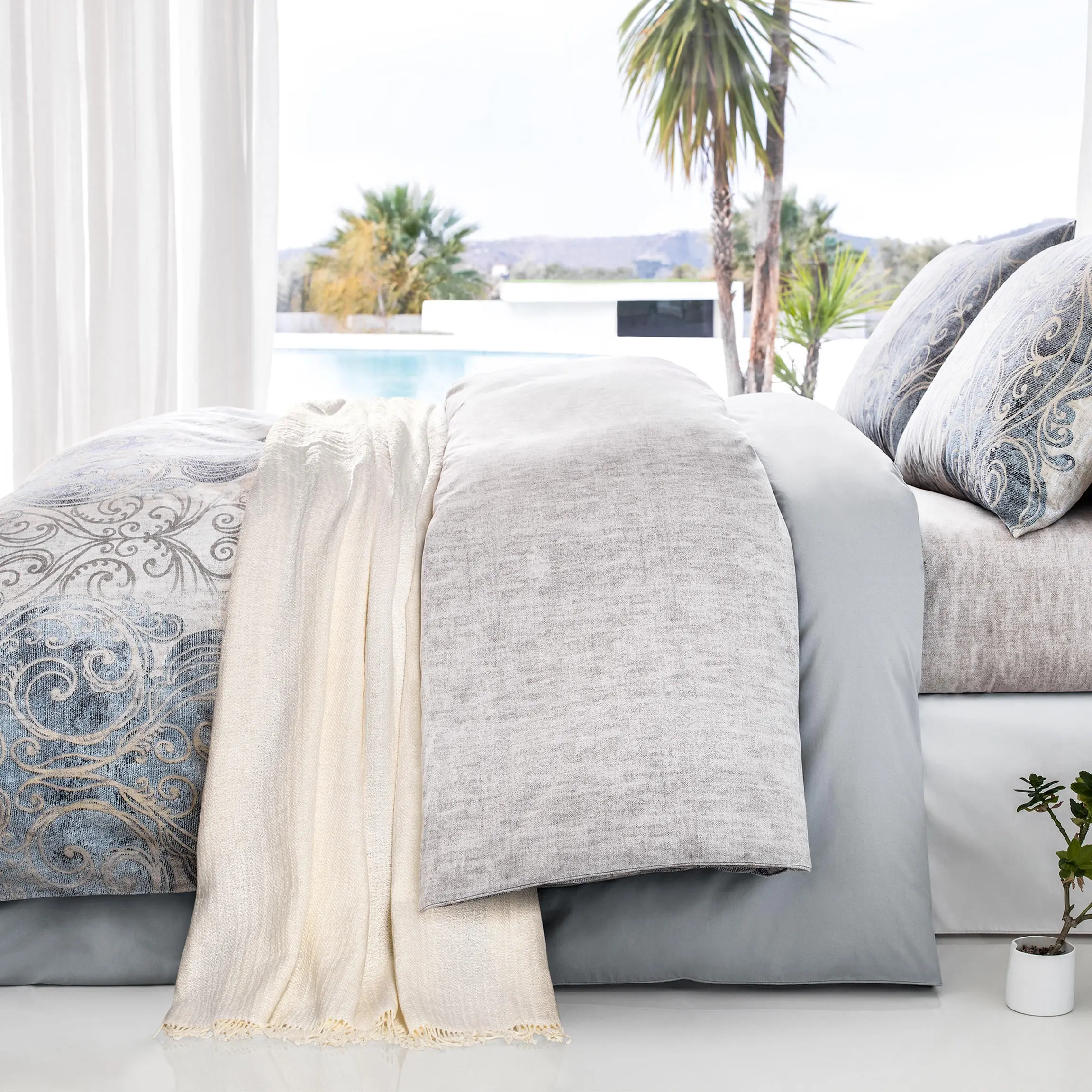 Flat Sheet - Antique | Grey | Queen - Image 2