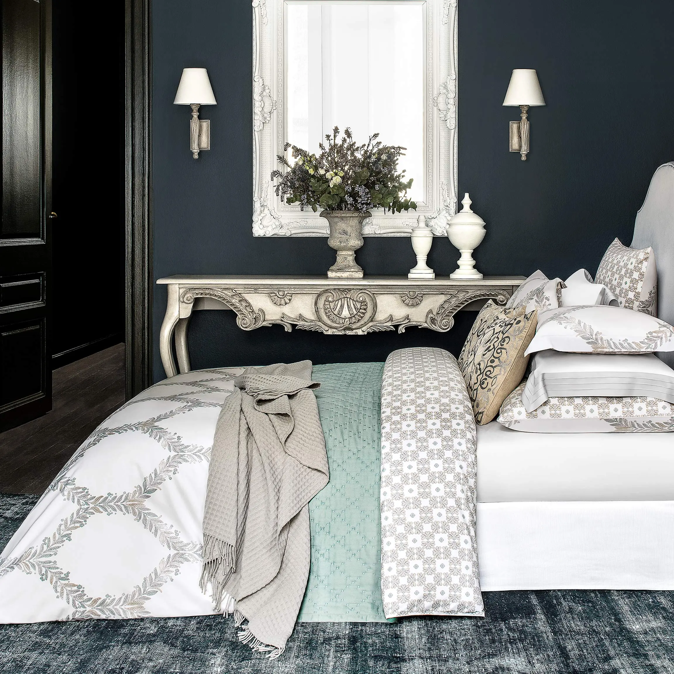 Flat Sheet - Chloe | White | Queen - Image 4