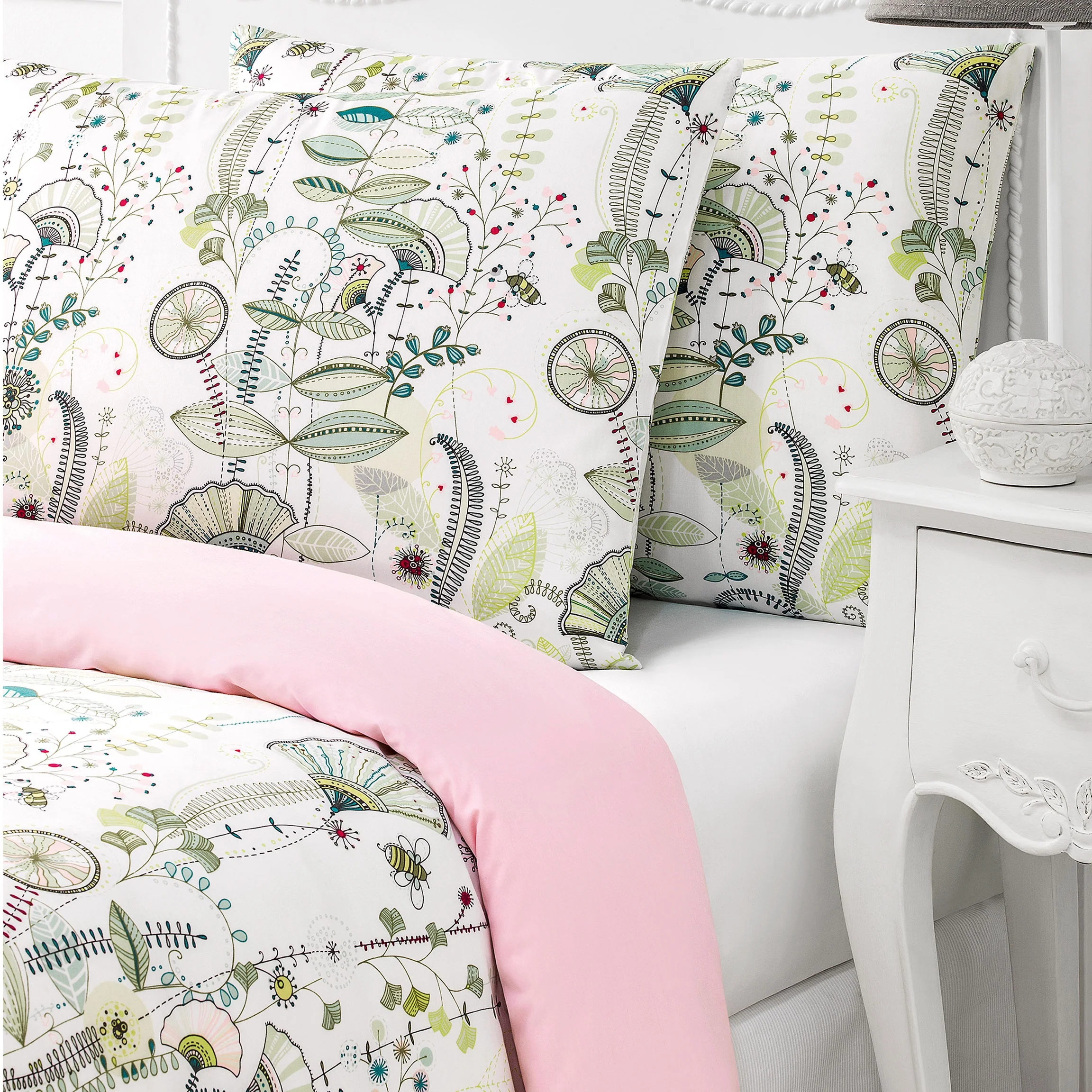 Flat Sheet - Ellie | White | Single - Image 2