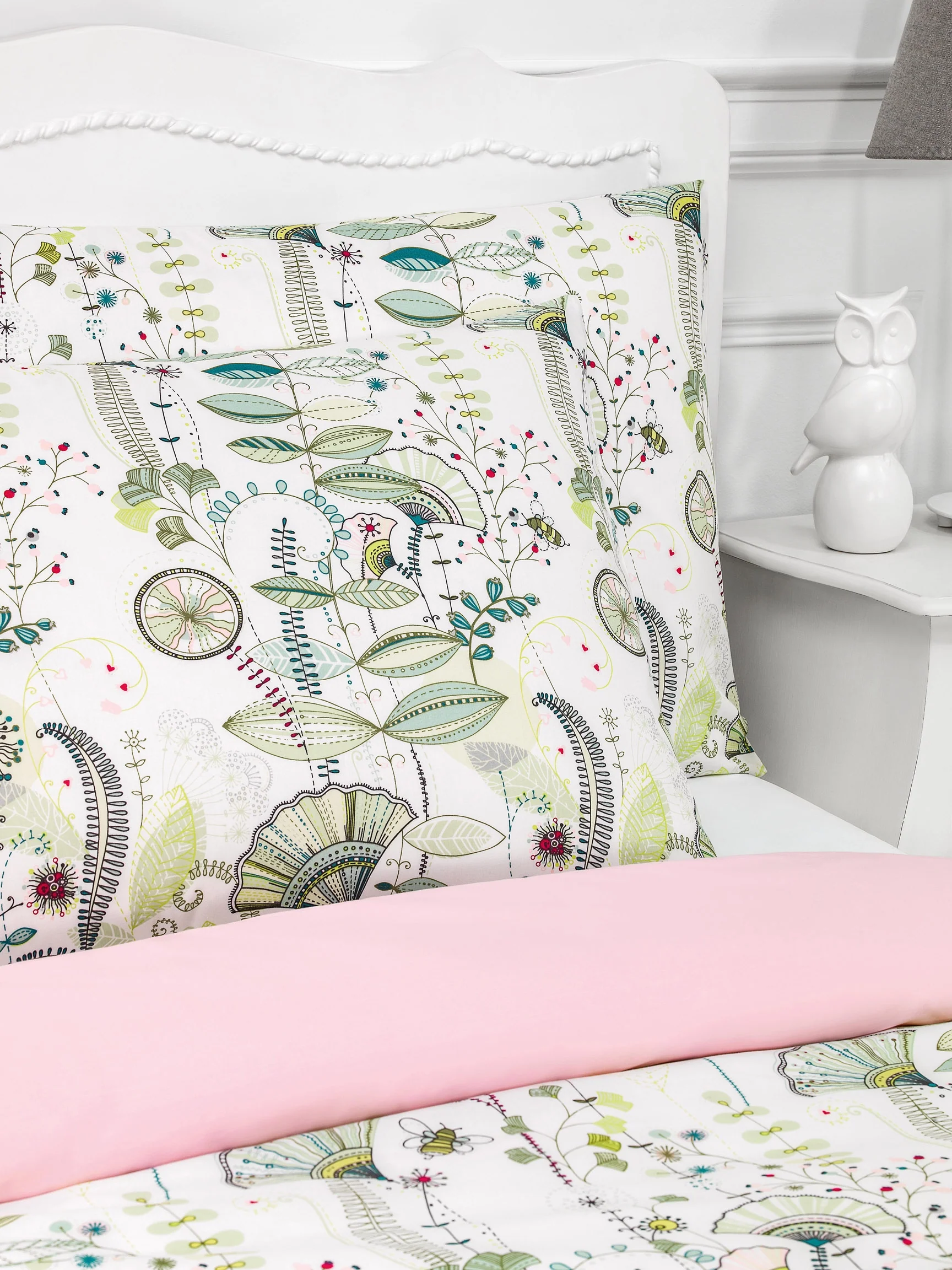 Flat Sheet - Ellie | White | Single - Image 4