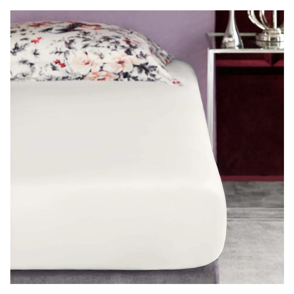 Flat Sheet - Jacqueline | White | Queen