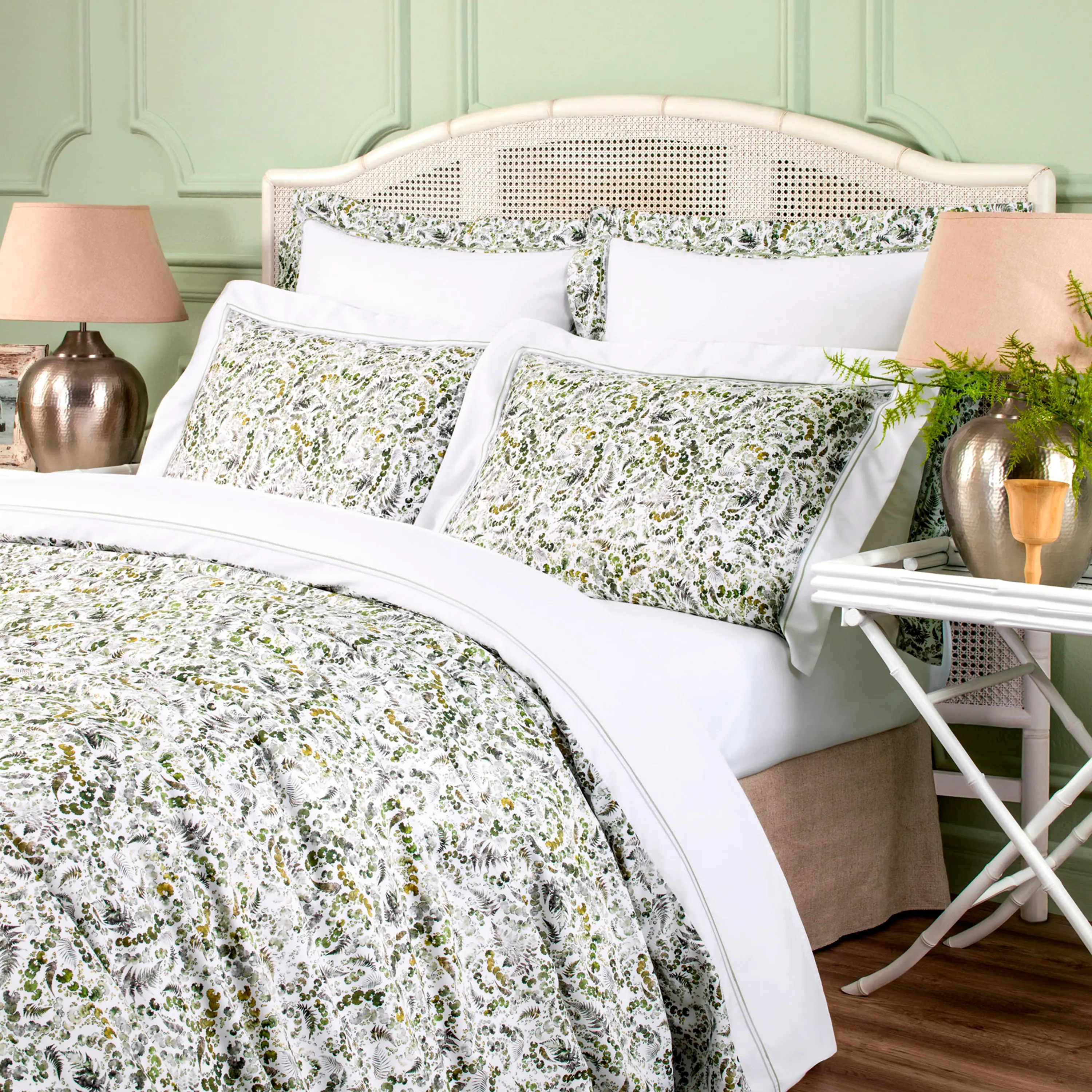 Flat Sheet - Lucille | White | Queen - Image 4