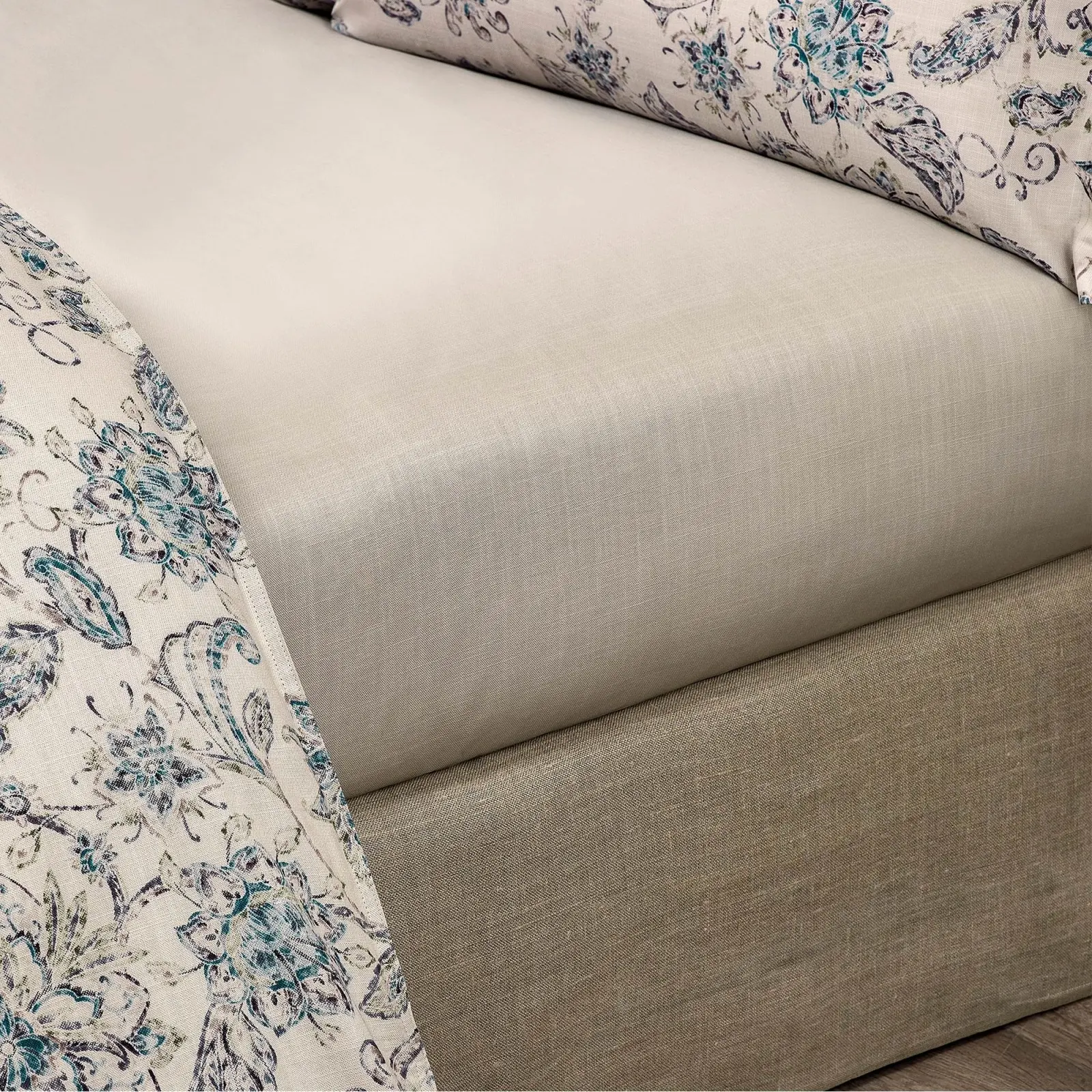 Flat Sheet - Madeleine | Beige | Queen