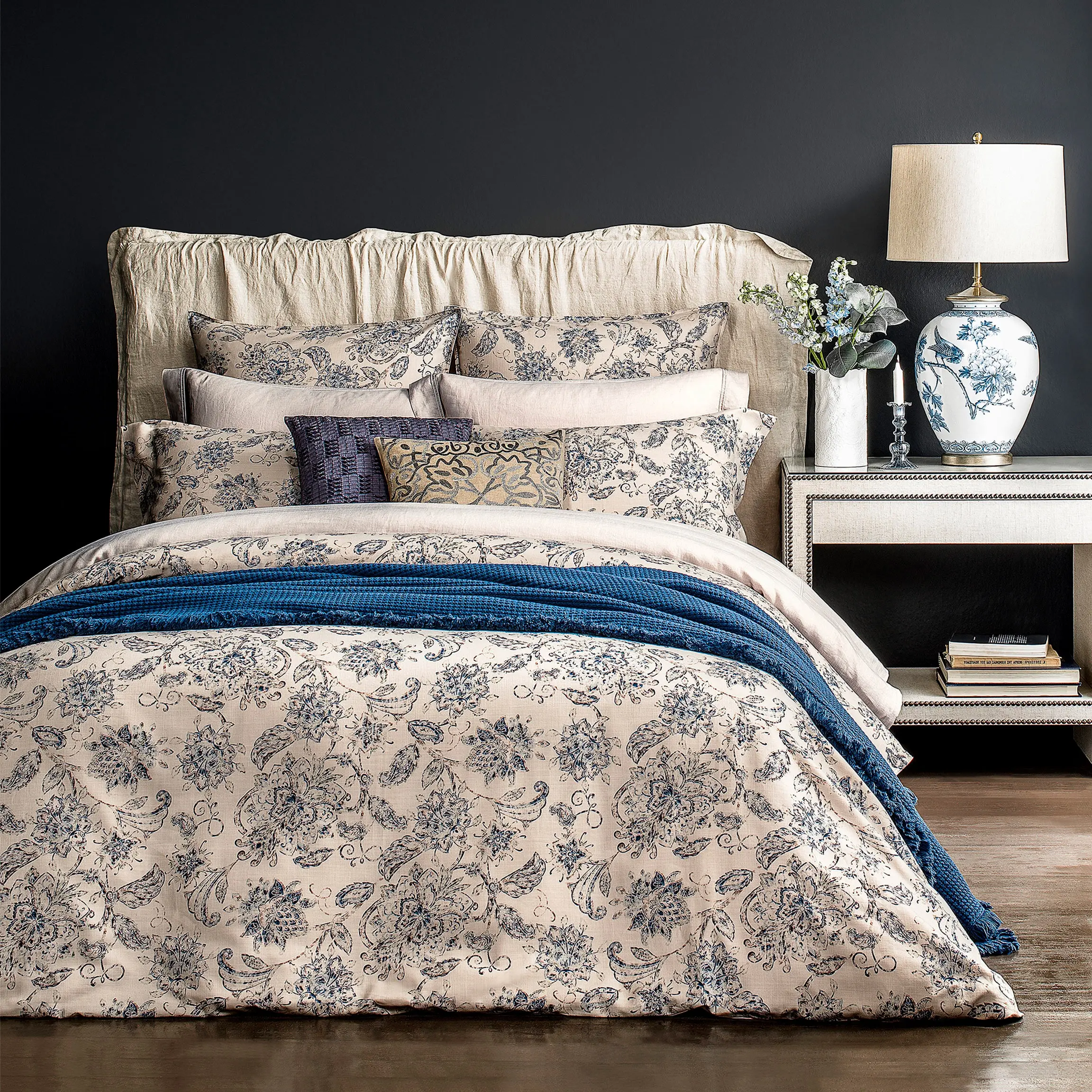 Flat Sheet - Madeleine | Beige | Queen - Image 2