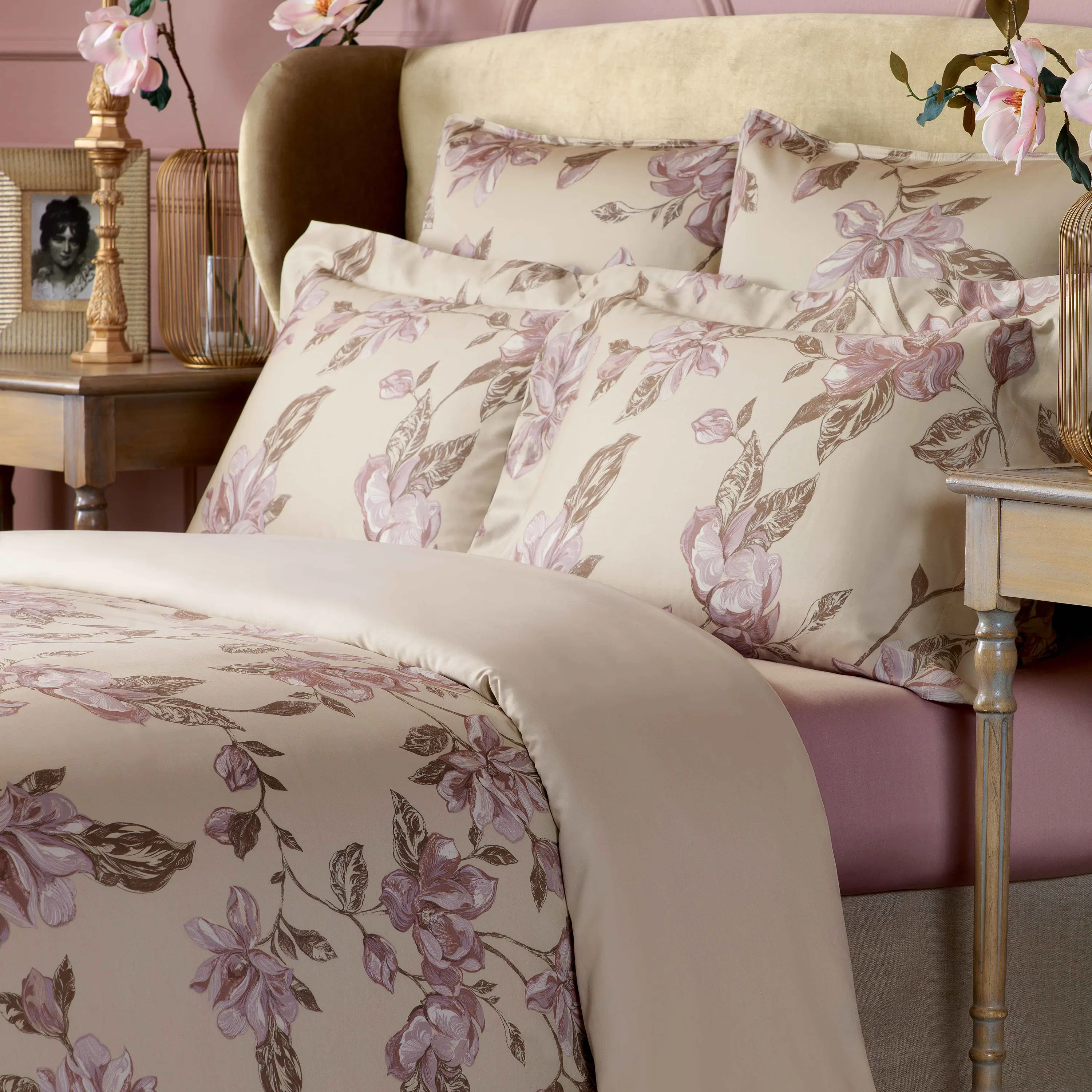 Flat Sheet - Milena | Beige | Twin - Image 2