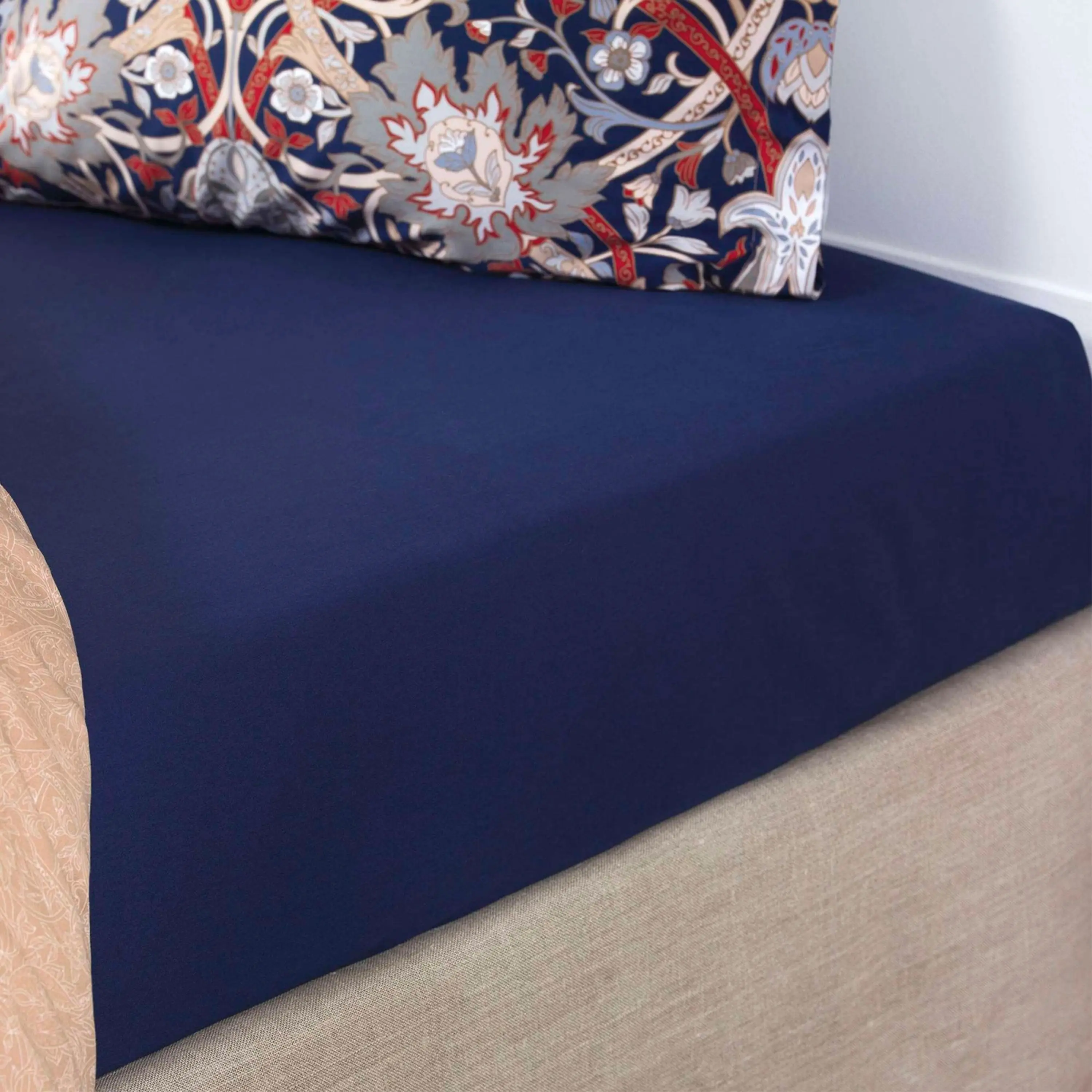 Flat Sheet - Morris | Blue | Twin