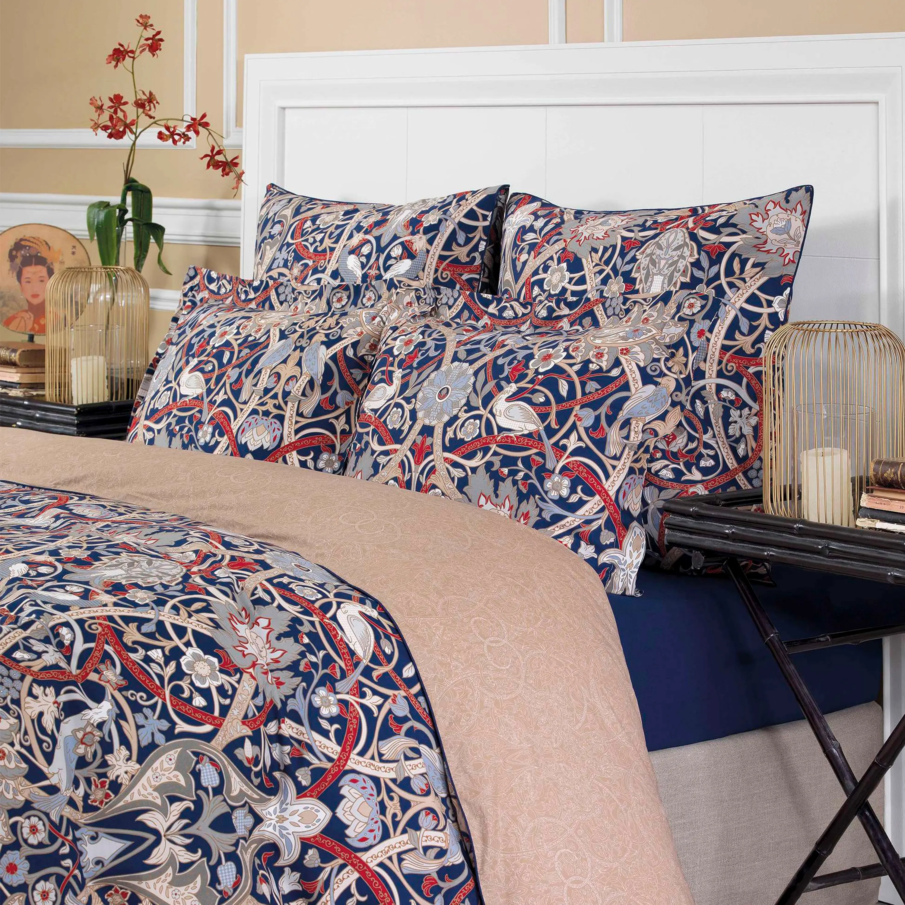 Flat Sheet - Morris | Blue | Twin - Image 4