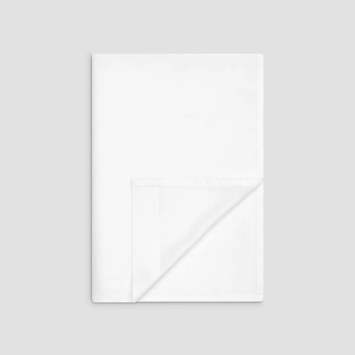 Flat Sheet - Plaza | White | Single - Image 2