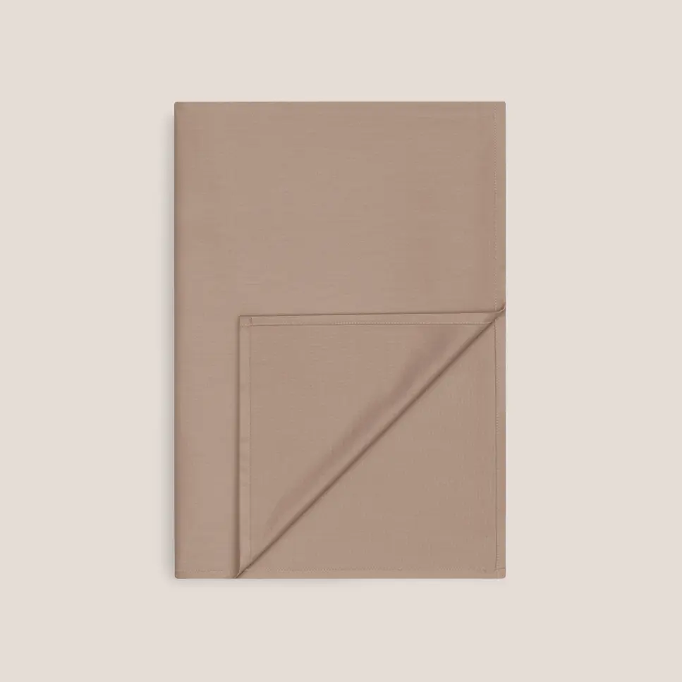 Flat Sheet - Rhapsody | Taupe | Queen - Image 4