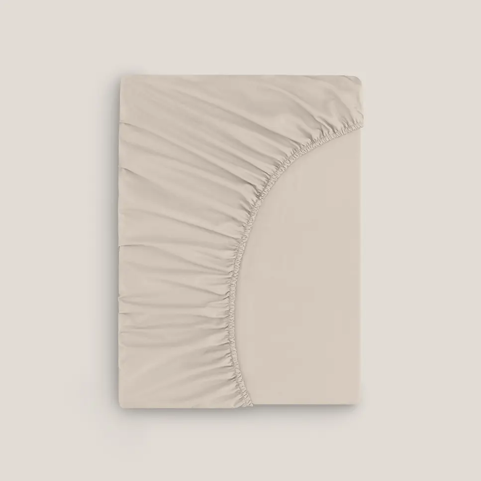 Flat Sheet - Royal | Light Beige | Queen - Image 4