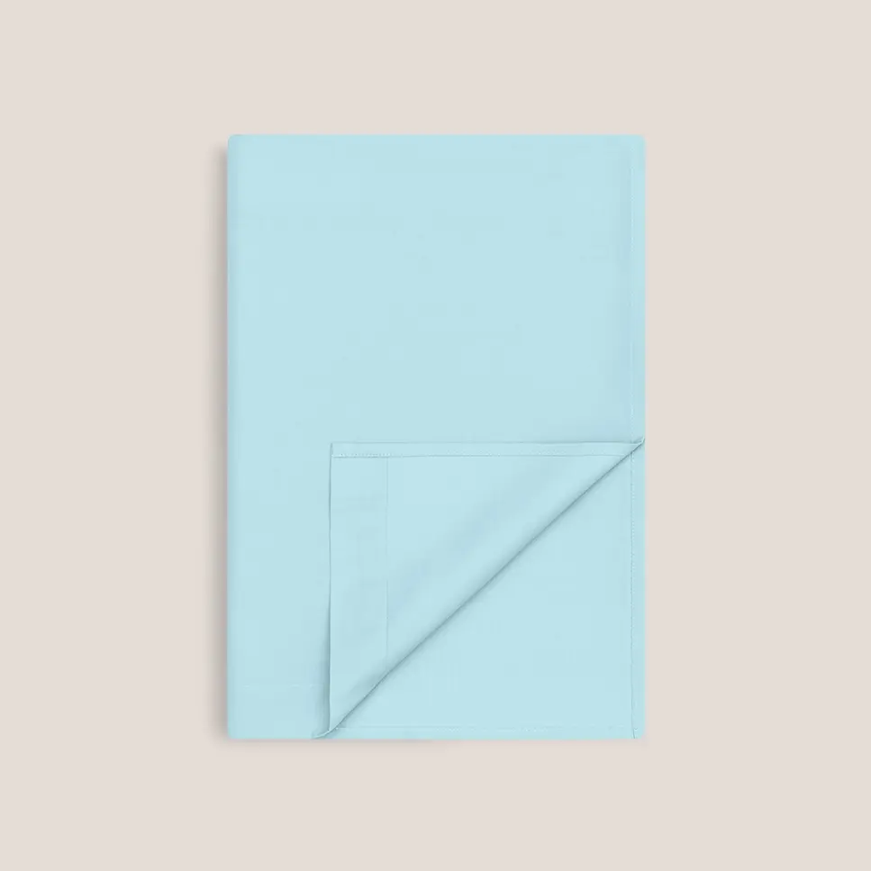 Flat Sheet - Royal | Light Blue | Queen - Image 3