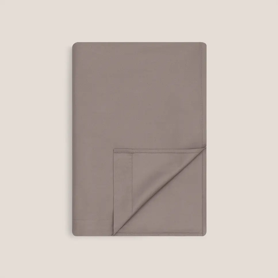 Flat Sheet - Royal | Taupe | Super King - Image 4