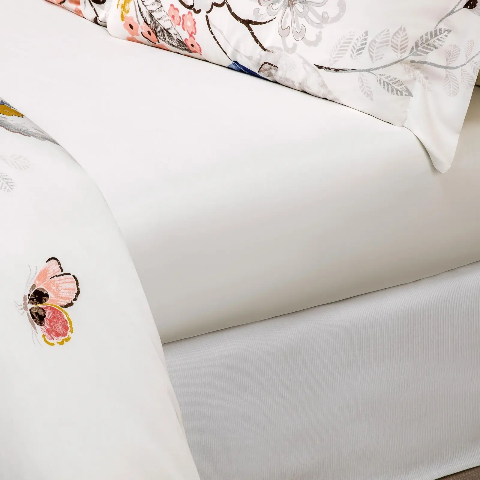 Flat Sheet - Selena | White | Queen